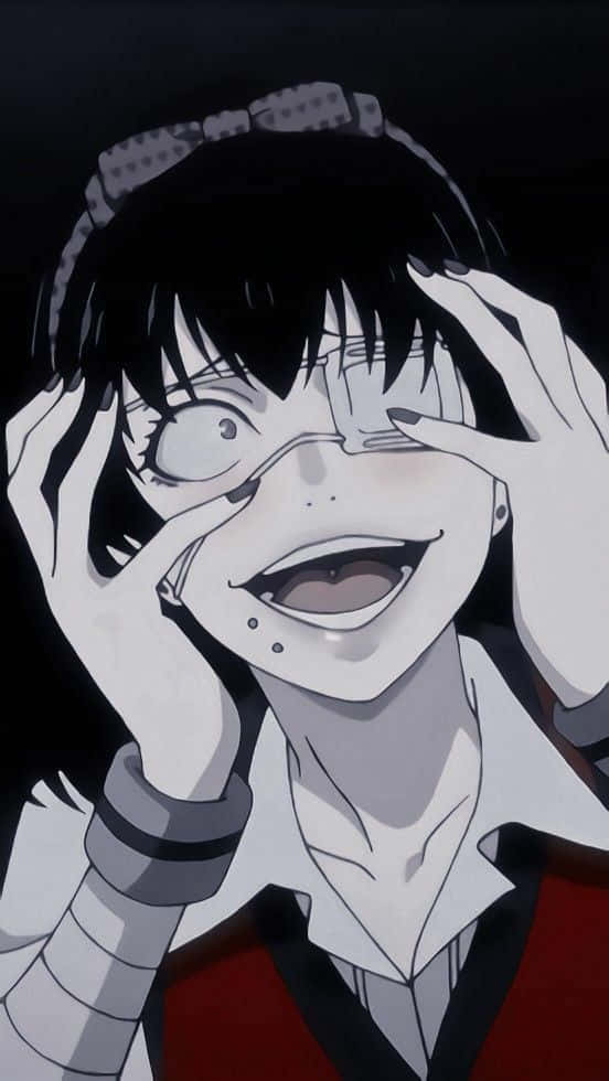 Midari Ikishima, black and white, anime girl, SD Phone Wallpaper