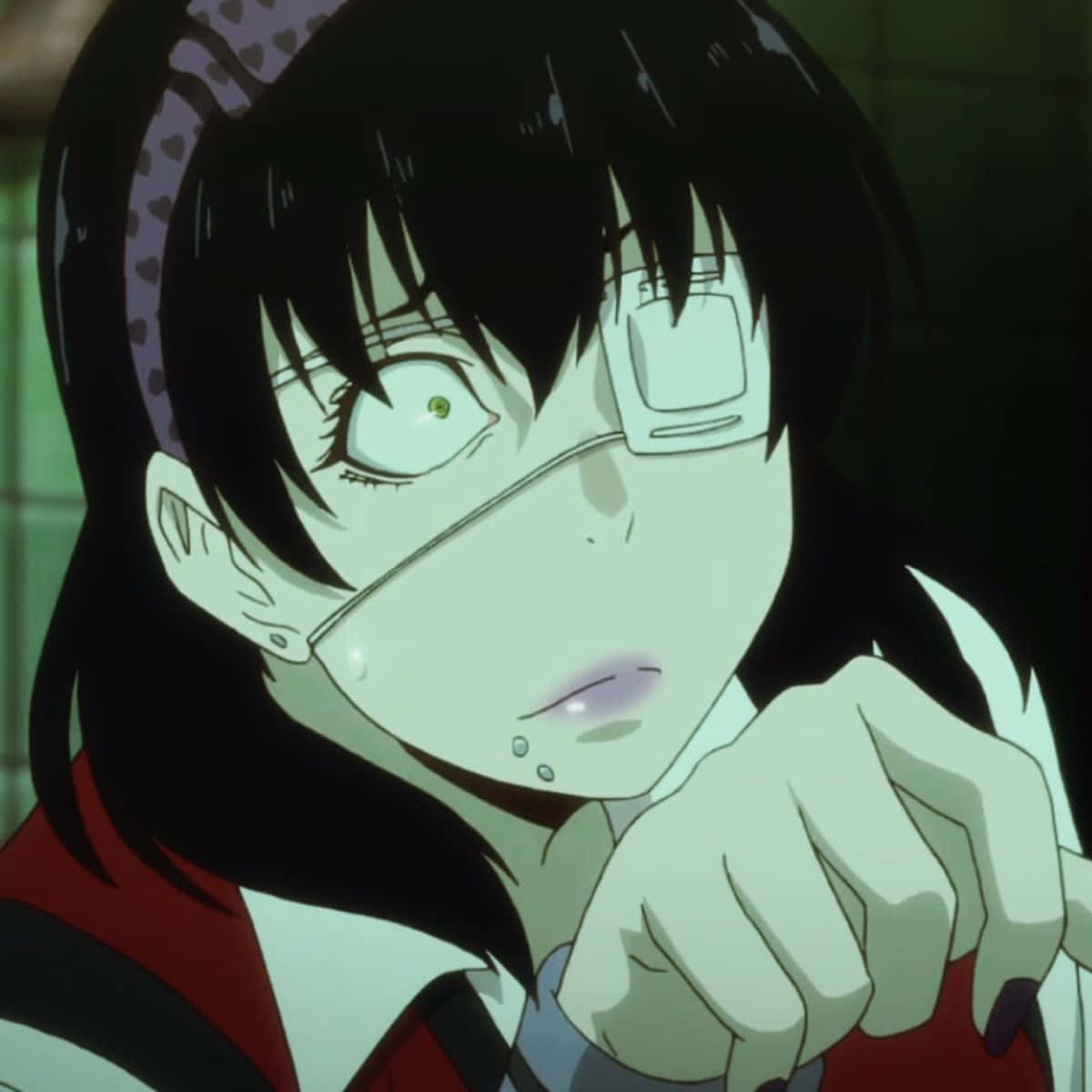 Midari Ikishima, black hair, glasses, SD Desktop Wallpaper