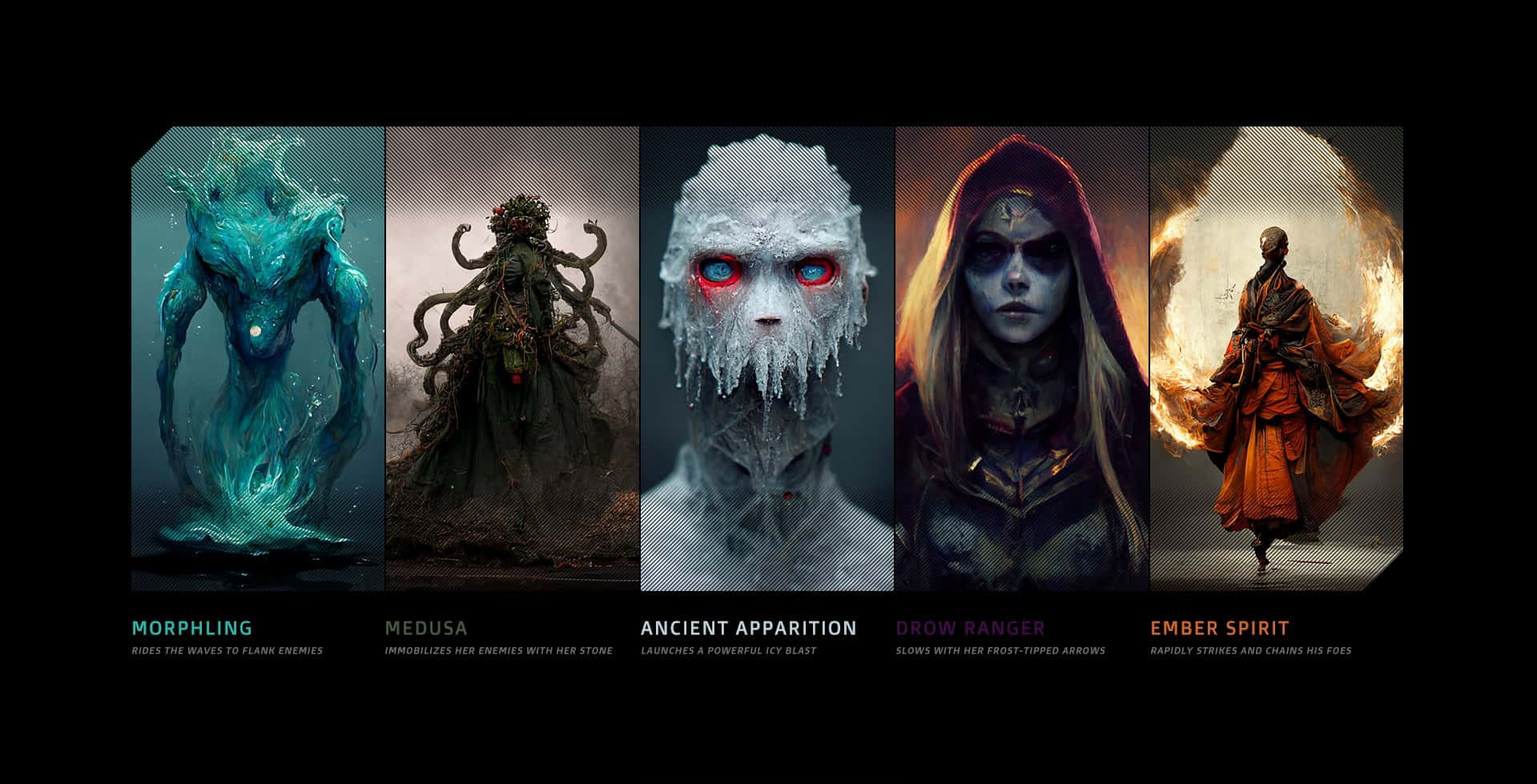 Midjourney, 1919 x 979, fantastical creatures, HD Desktop Wallpaper