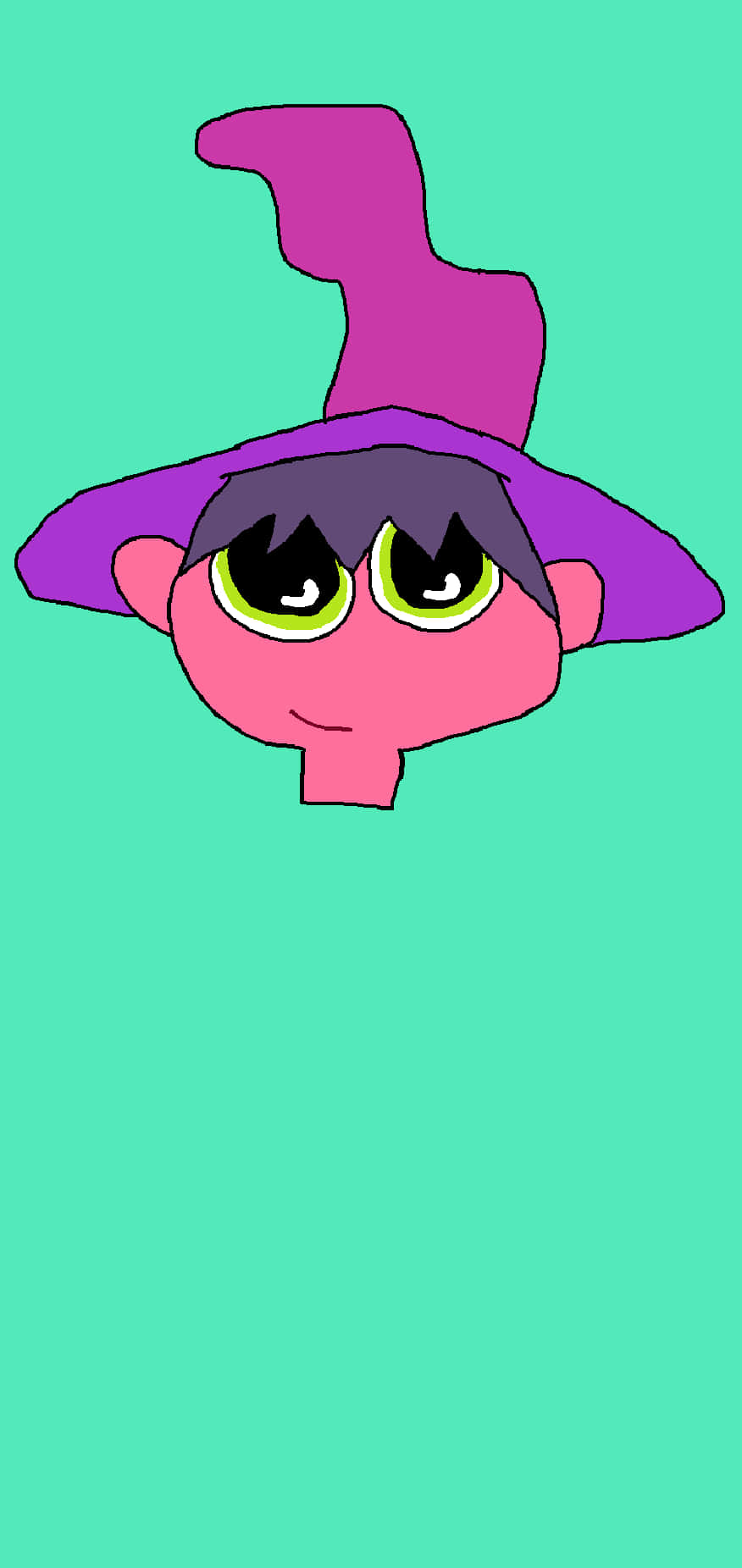 Midnight Gospel, cartoon witch, pink skin, HD Phone Wallpaper