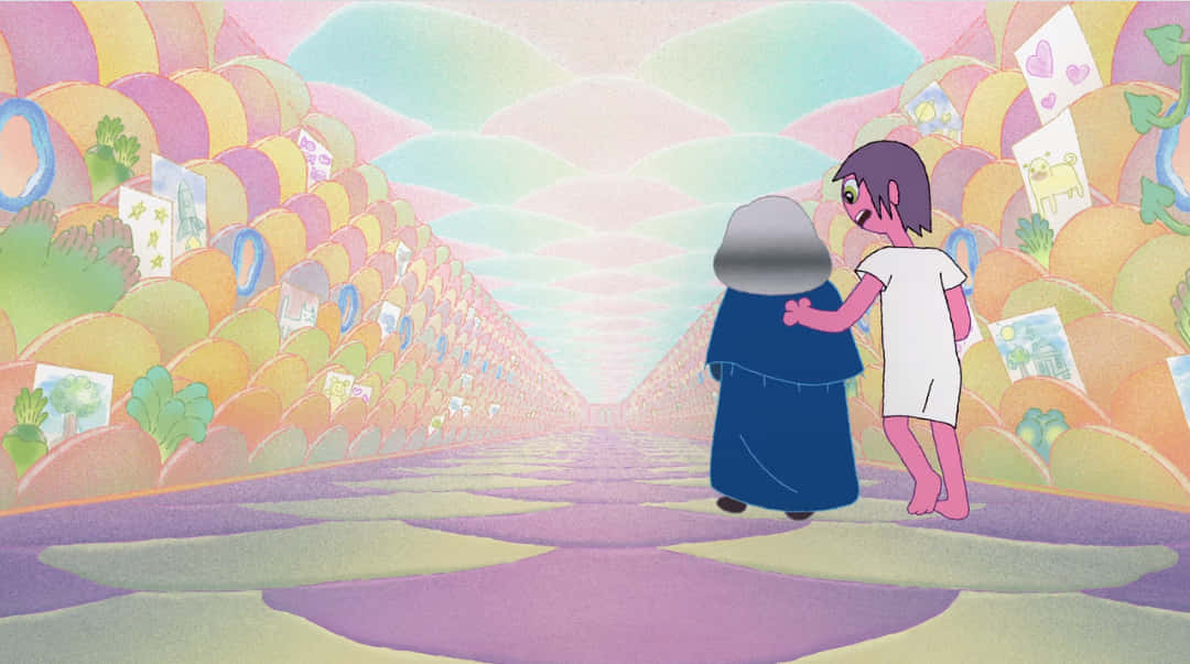 Midnight Gospel, pastel-colored path, surreal, SD Desktop Wallpaper