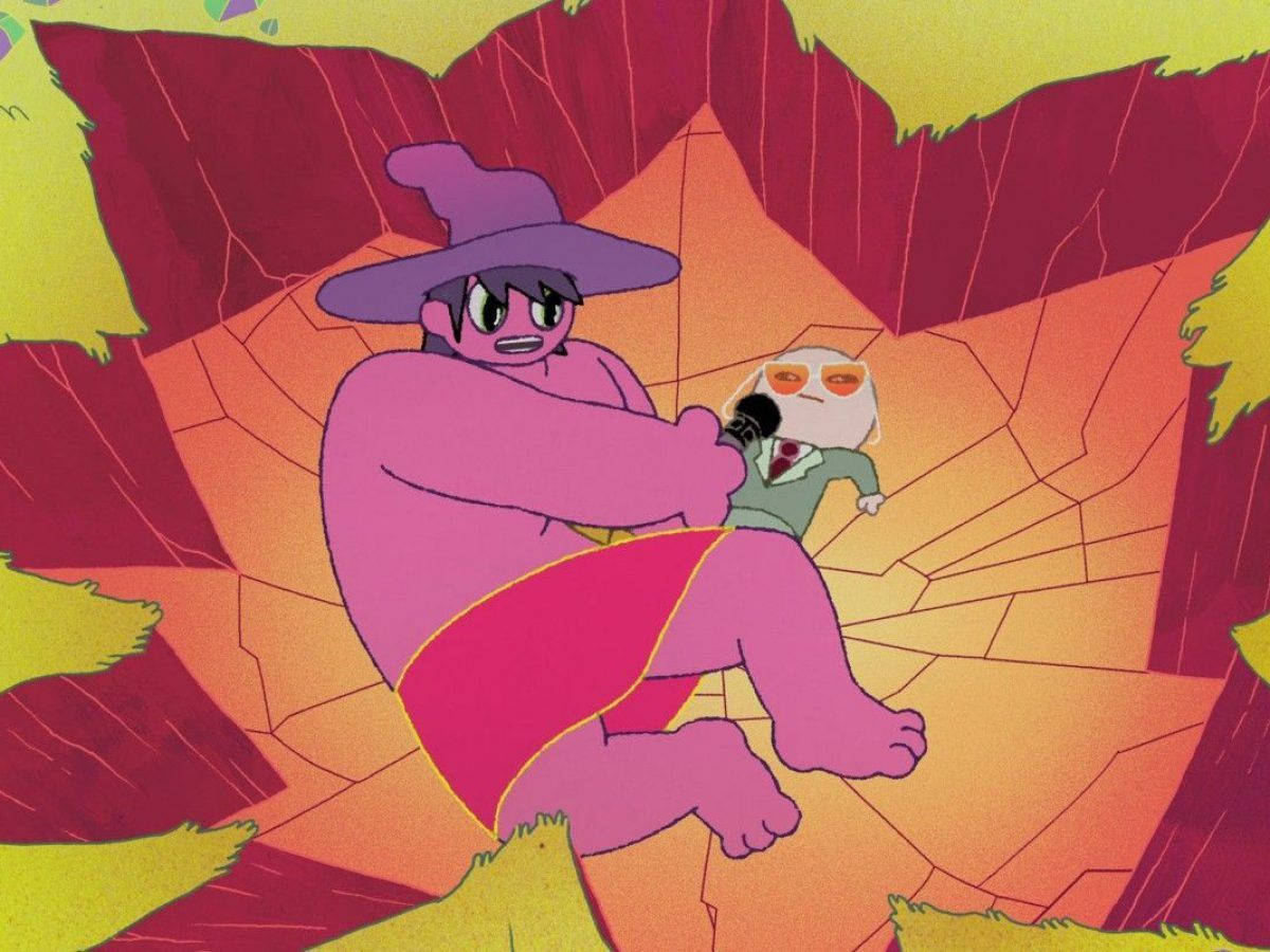 The Midnight Gospel, crater, pink witch, SD Desktop Wallpaper