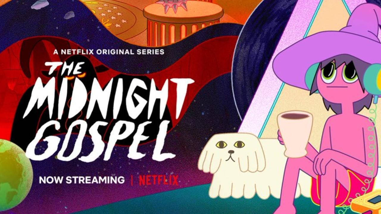 The Midnight Gospel, pink character, purple hat, HD Desktop Wallpaper