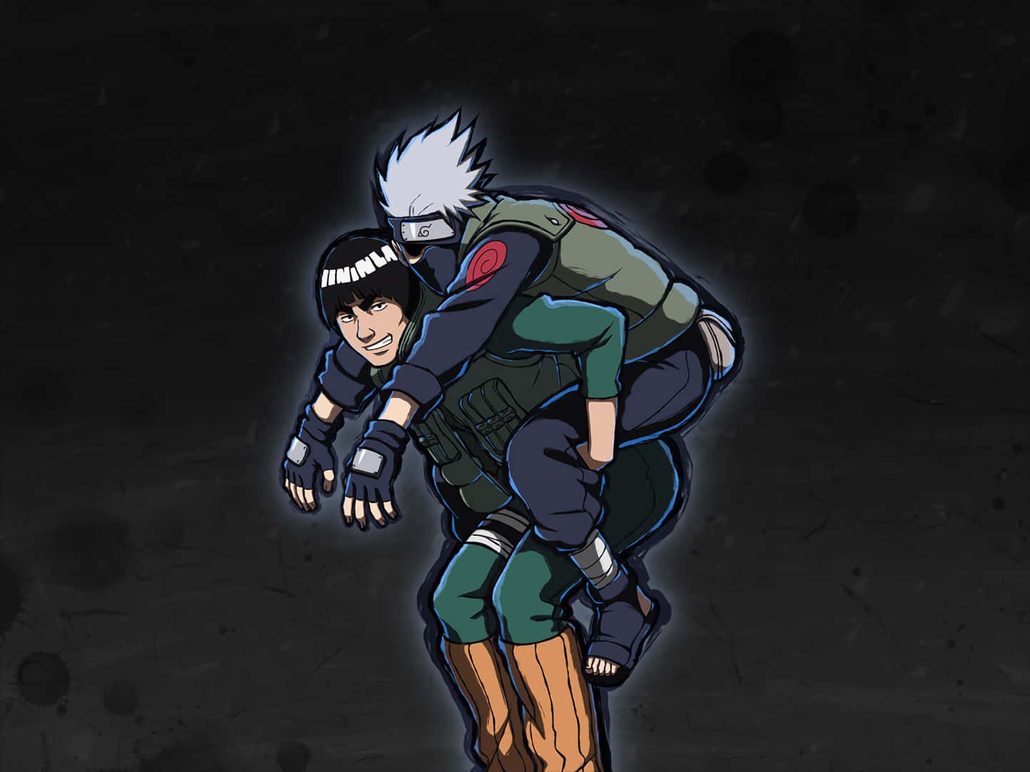 Might Guy, anime ninja characters, dynamic action pose, HD Desktop Wallpaper