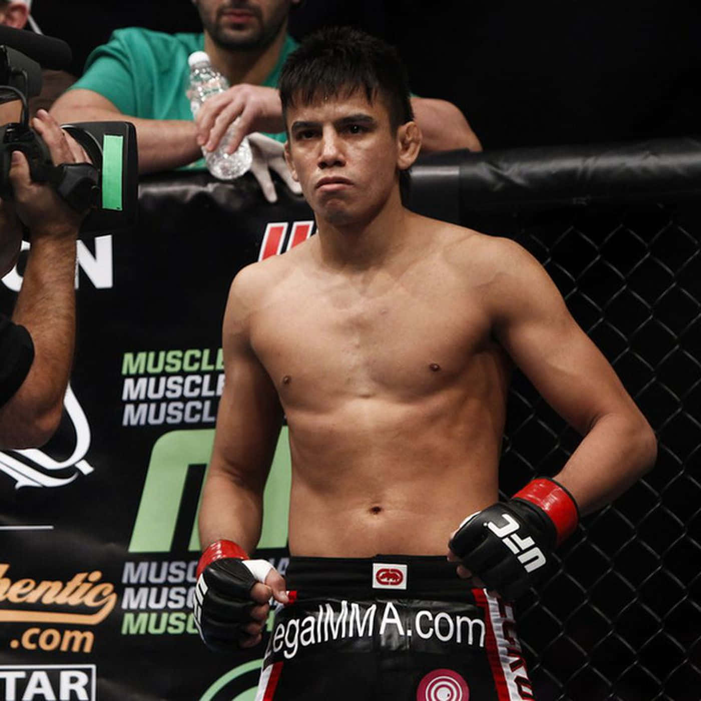 Miguel Torres, MMA fighter, octagon, HD Desktop Wallpaper