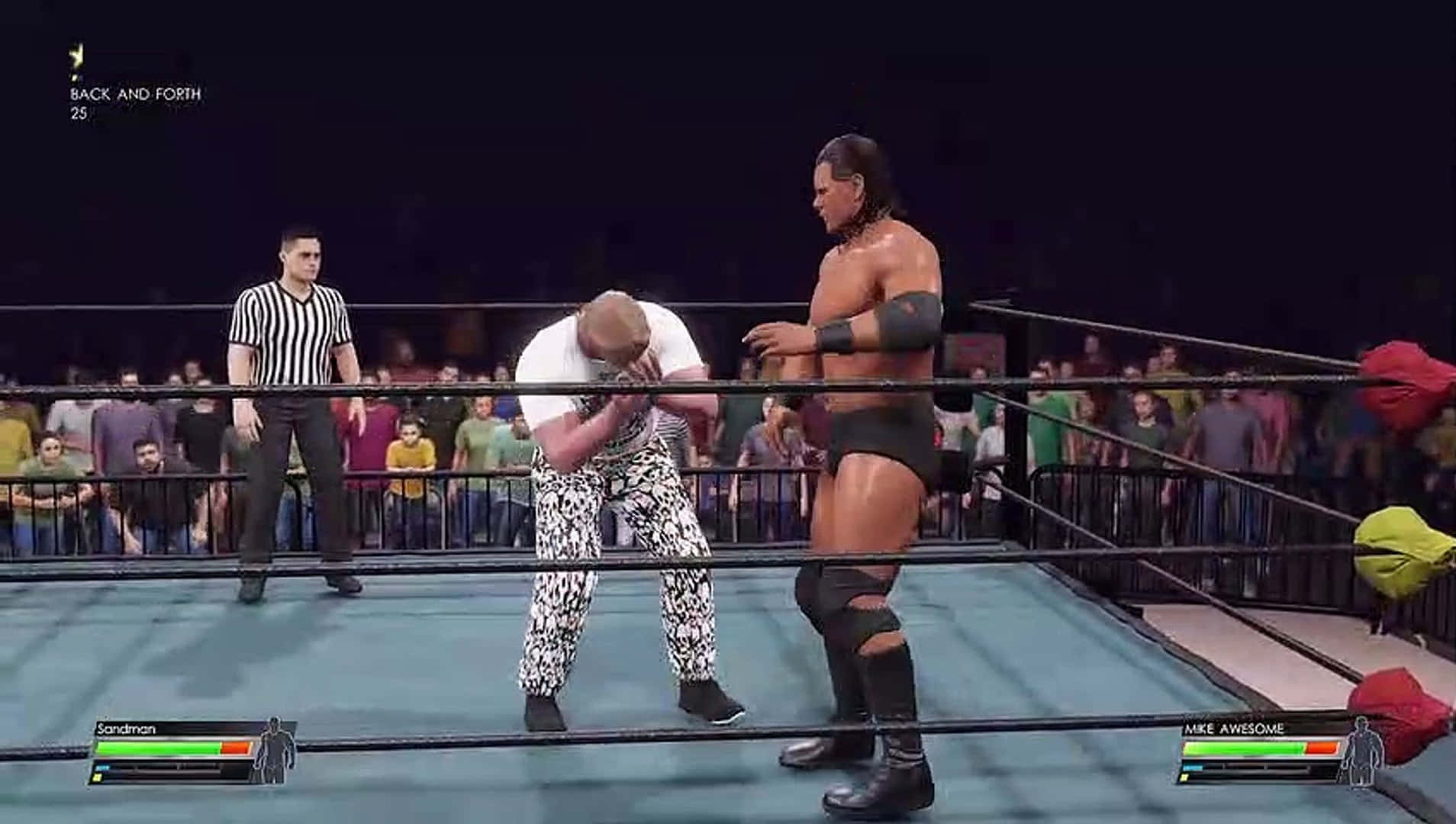 Mike Awesome, wrestlers, ring, HD Desktop Wallpaper