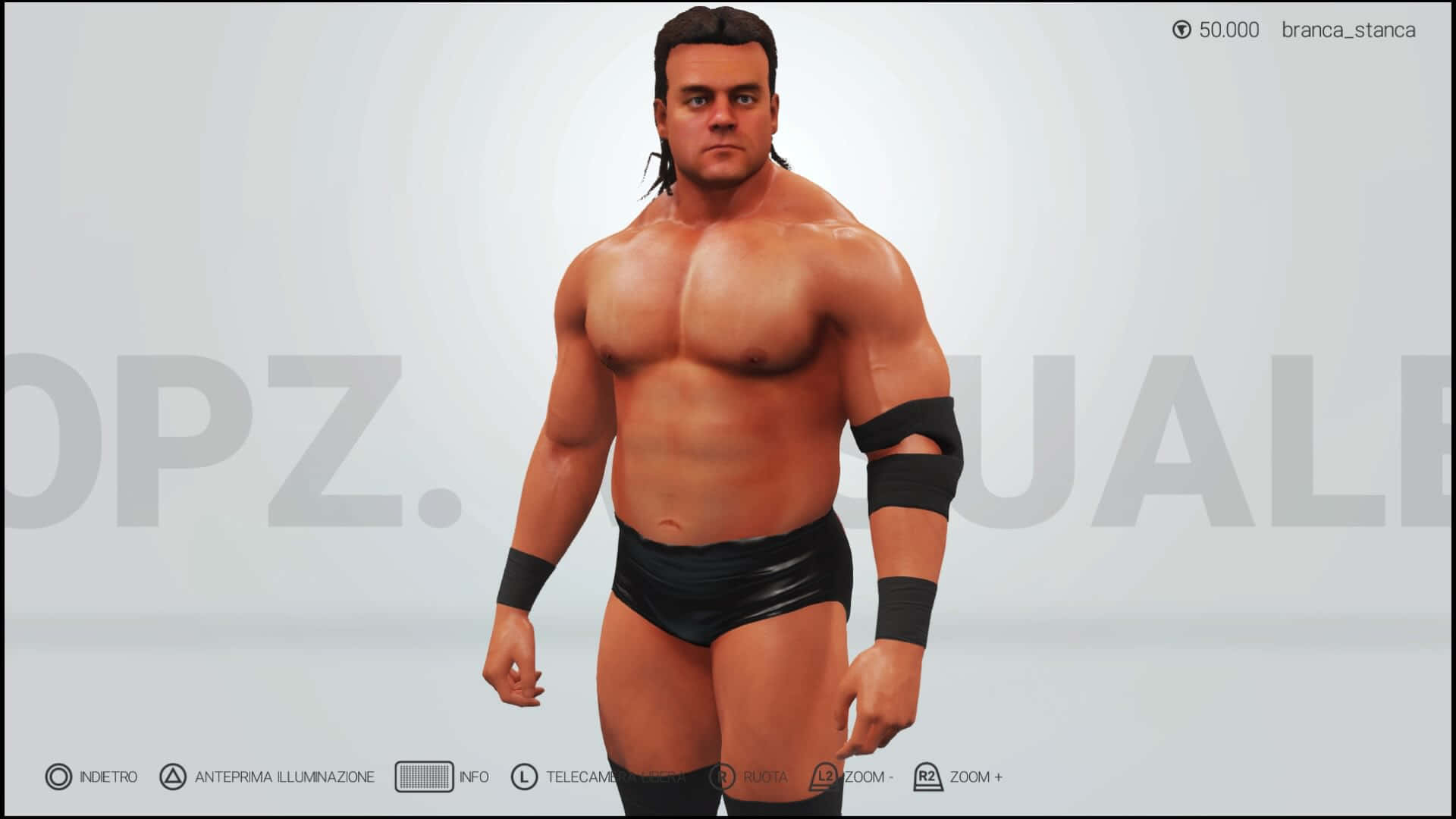 Mike Awesome, black trunks, arm bands, Full HD Desktop Wallpaper