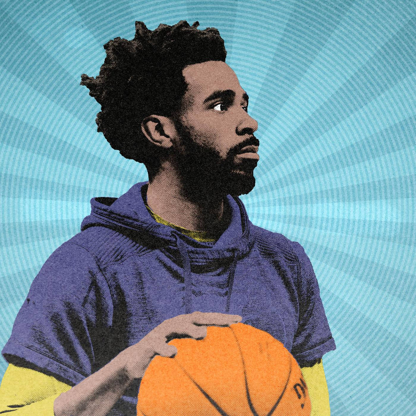 Mike Conley, curly hair, basketball, HD Desktop Wallpaper