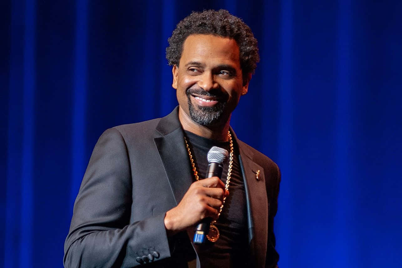 Mike Epps, curly hair, beard, HD Desktop Wallpaper