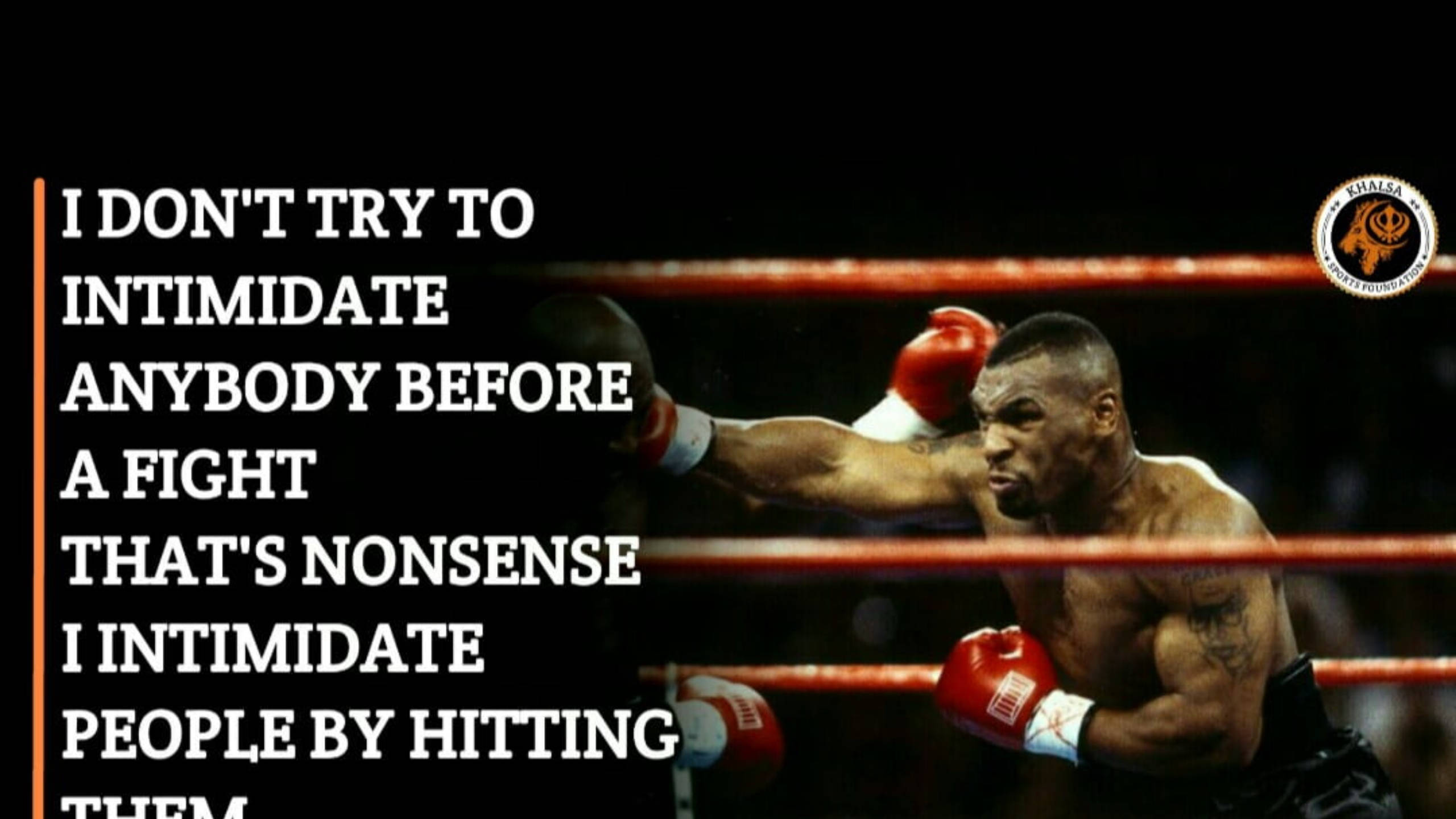 Mike Tyson, 4K, boxing ring, 2K Desktop Wallpaper