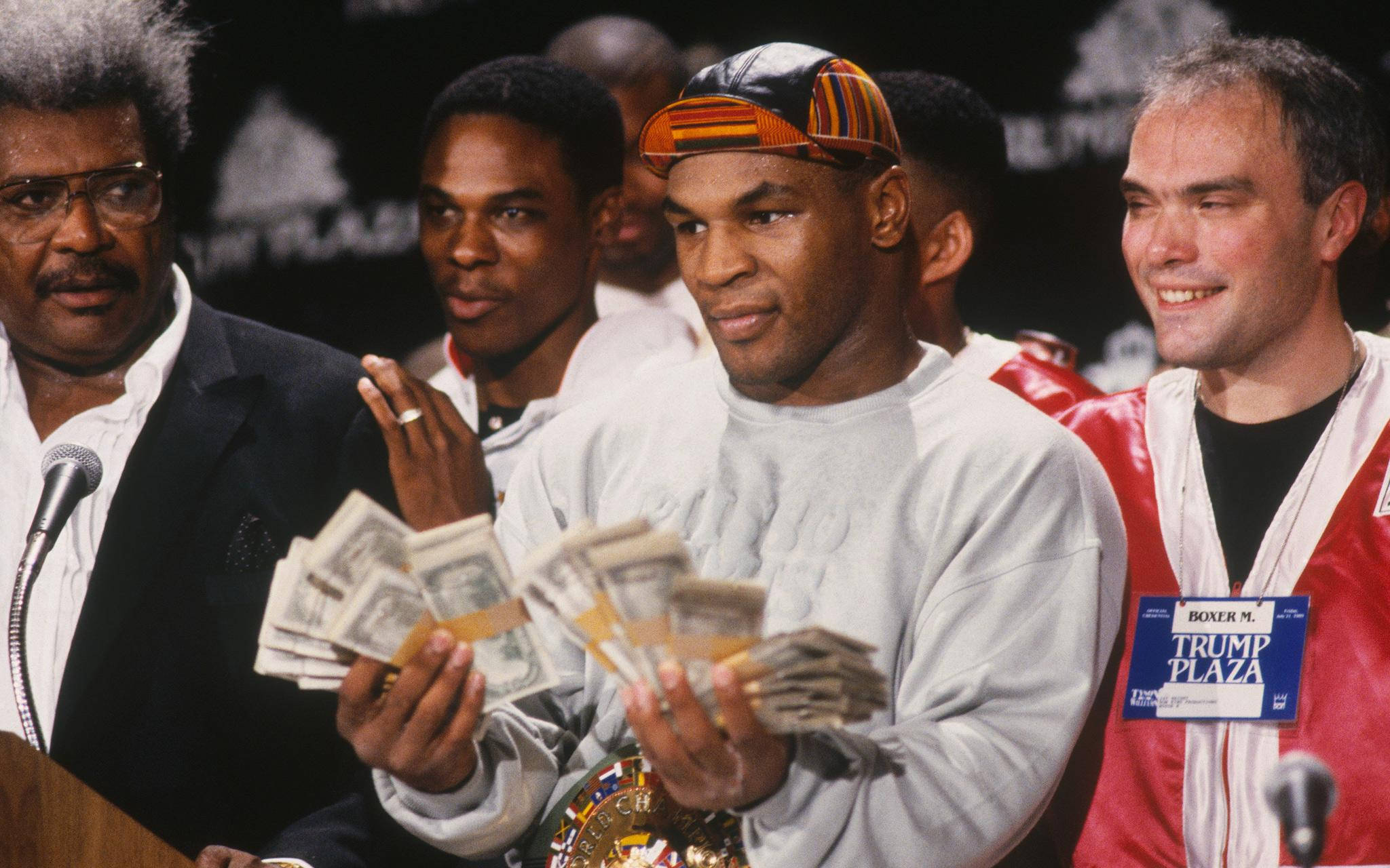 Mike Tyson, 4K, cash, Full HD Desktop Wallpaper