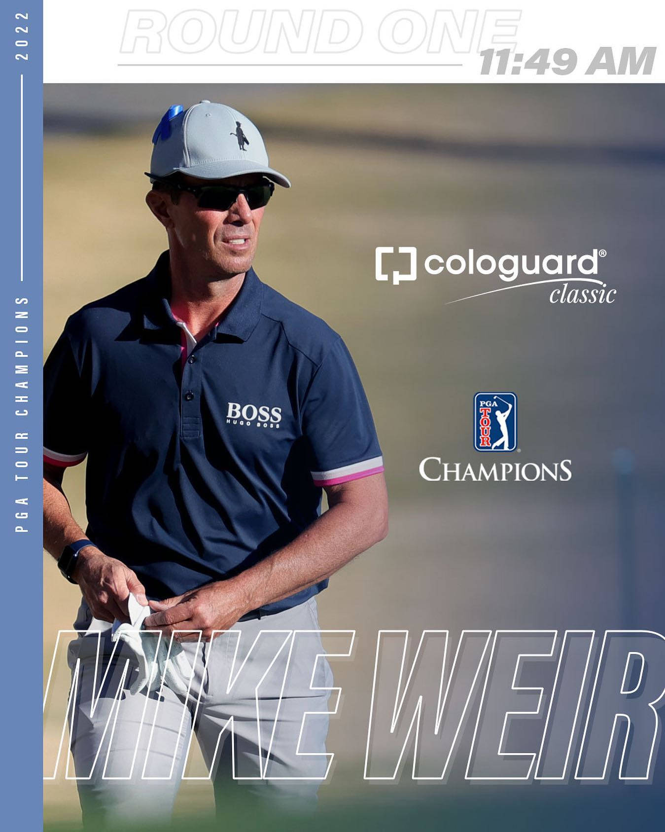 Mike Weir, 2022 PGA Tour Champions, navy polo, HD Phone Wallpaper