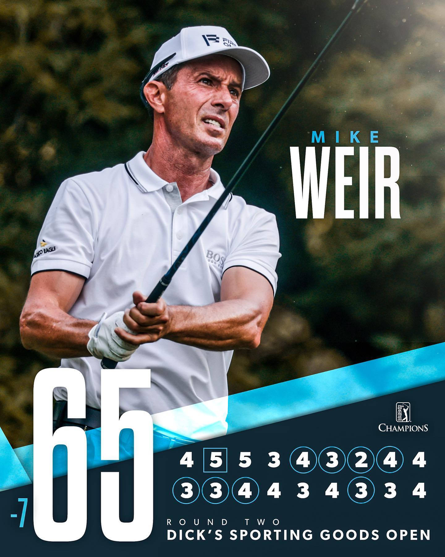Mike Weir, golfer, mid-swing, HD Phone Wallpaper
