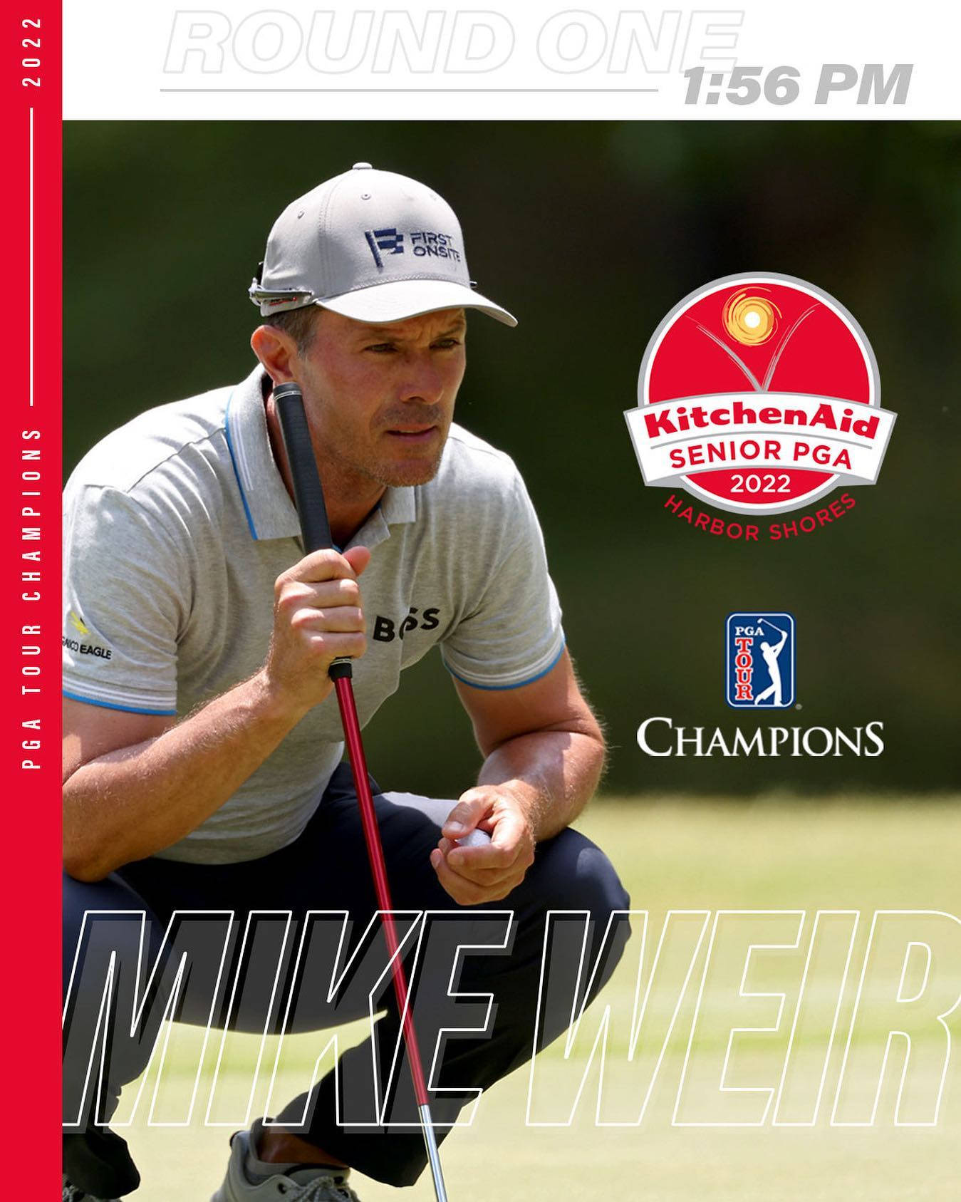 Mike Weir, 2022 KitchenAid Senior PGA Championship, putter, HD Phone Wallpaper