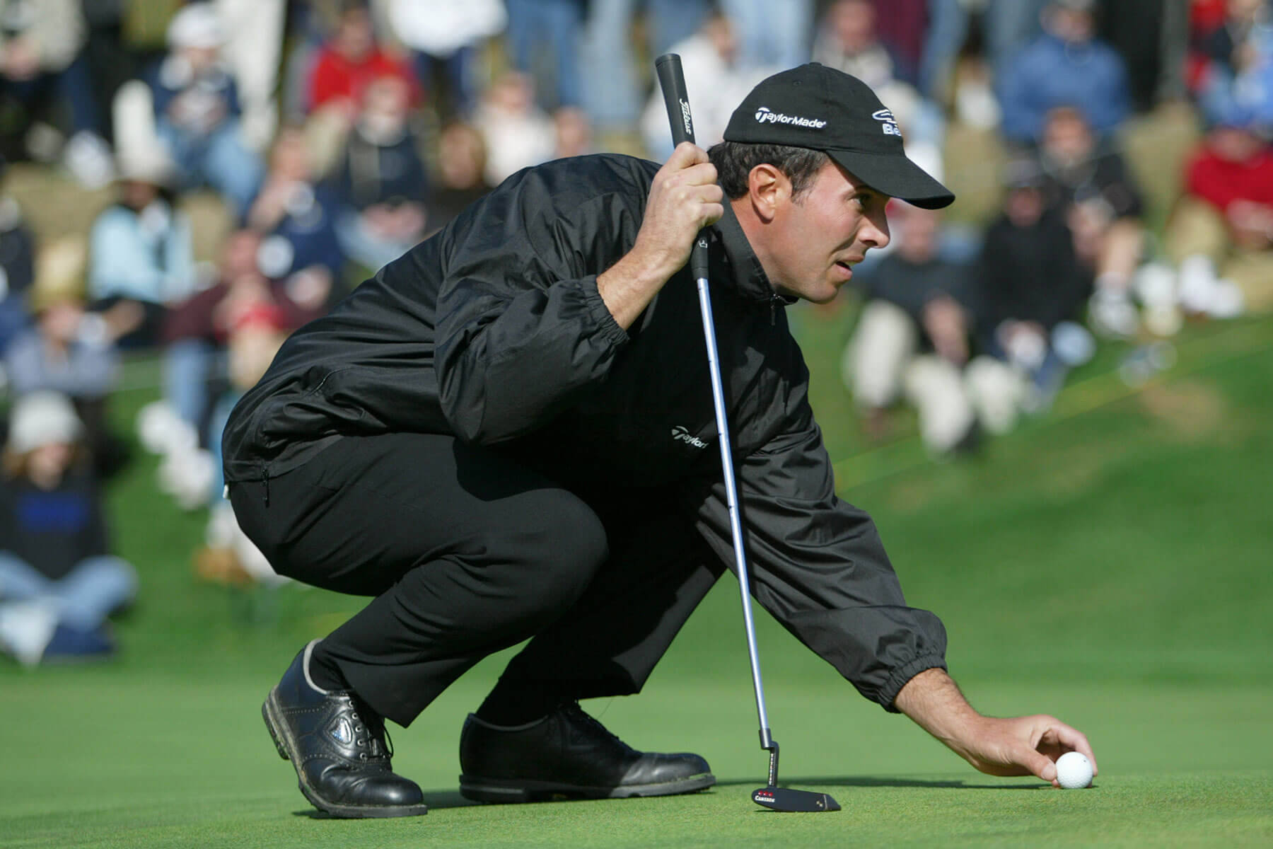 Mike Weir, golf ball, putter, HD Desktop Wallpaper