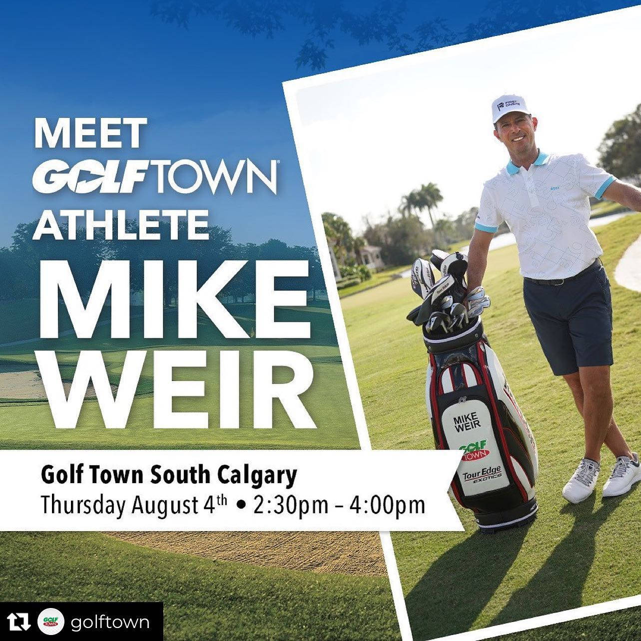 Mike Weir, golf course, sunny, HD Desktop Wallpaper