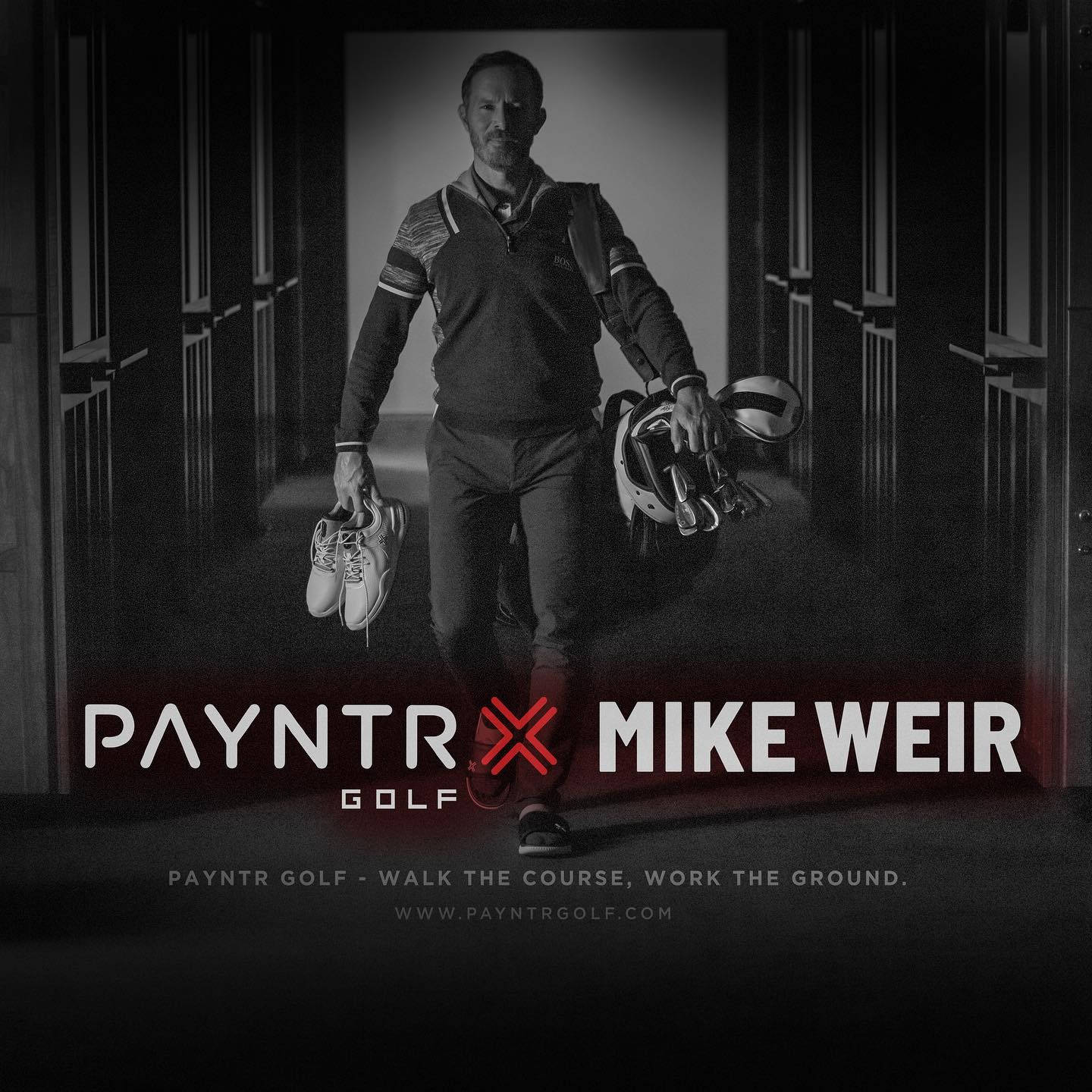 Mike Weir, golfer, hallway, HD Desktop Wallpaper
