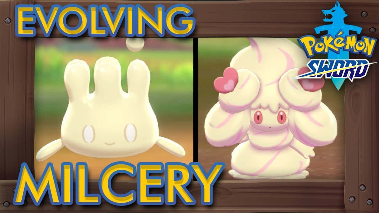 Milcery, evolved form, soft pastel colors, HD Desktop Wallpaper