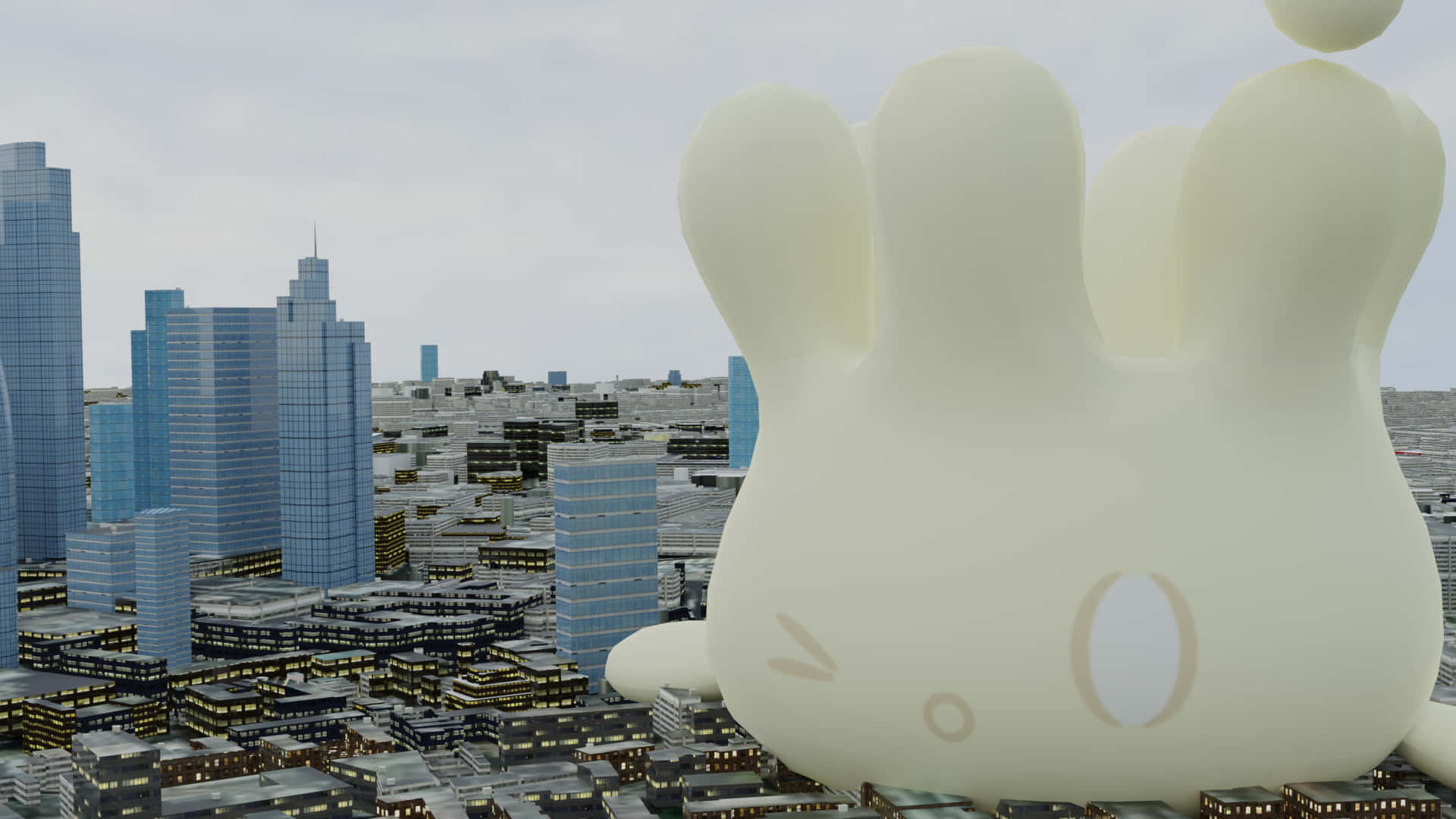Milcery, giant, cream-colored, Full HD Desktop Wallpaper