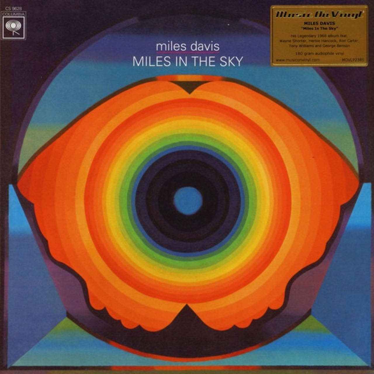 Miles Davis, Miles In The Sky, psychedelic album cover, HD Desktop Wallpaper