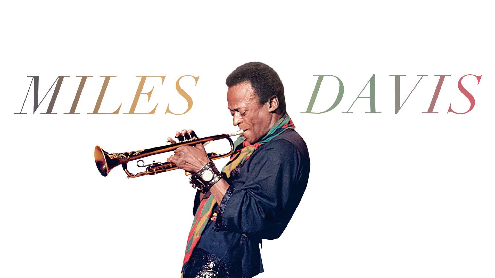 Miles Davis, trumpet, stark white background, Full HD Desktop Wallpaper