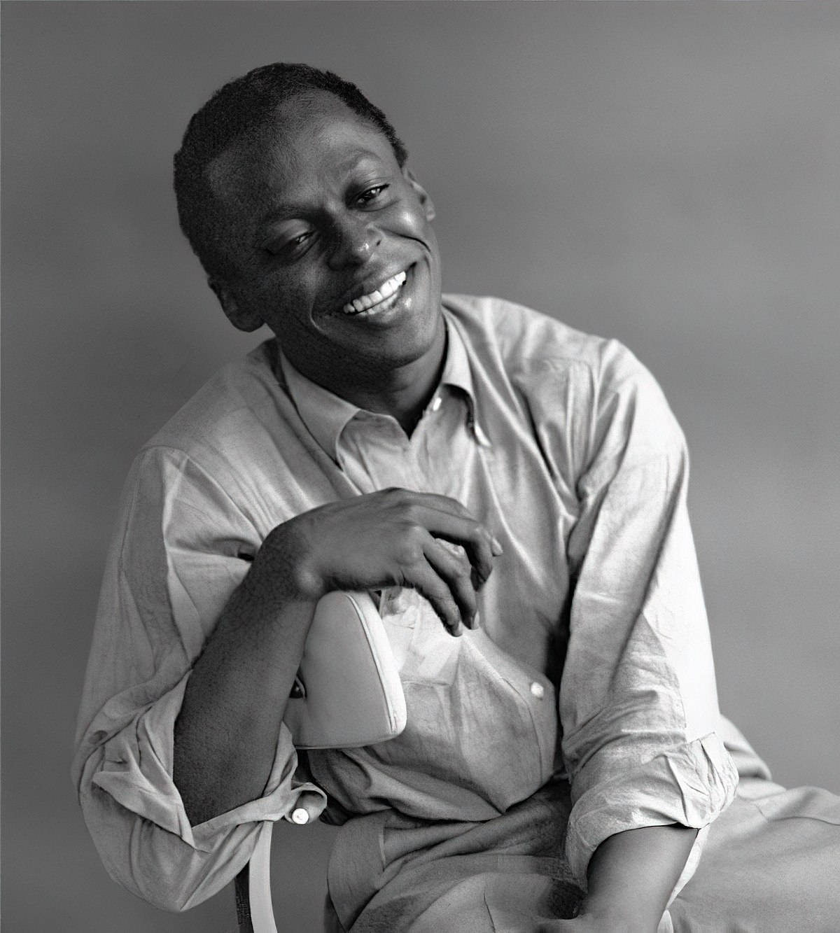 Miles Davis, studio, soft lighting, HD Phone Wallpaper