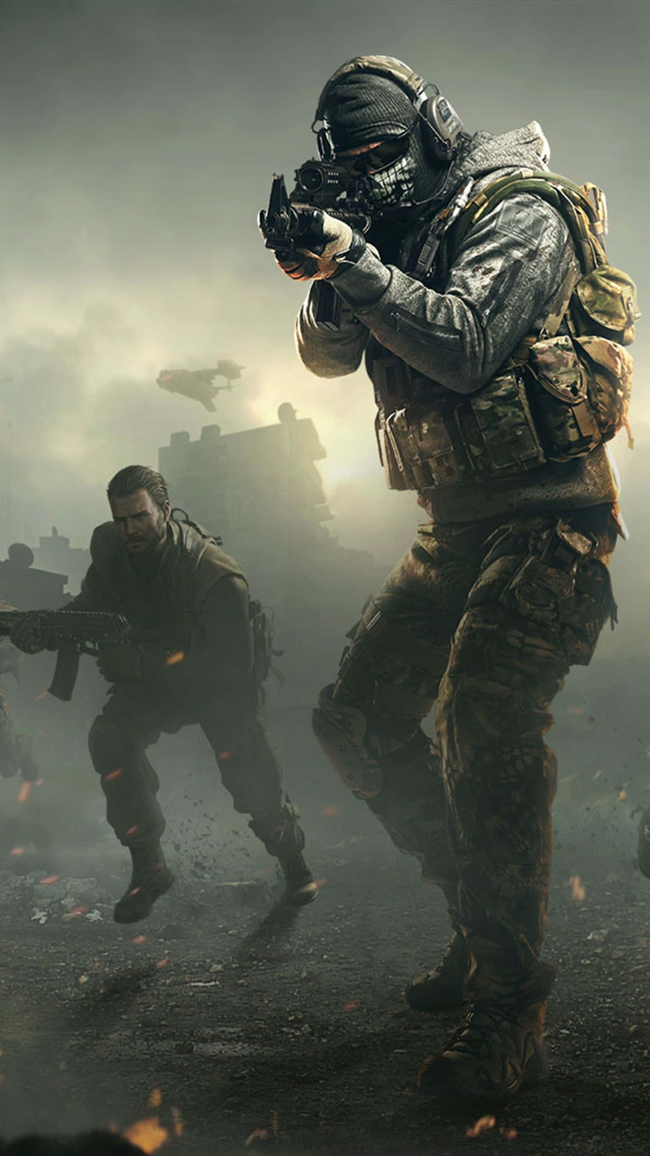 military, tactical gear, smoky battlefield, 4K Phone Wallpaper