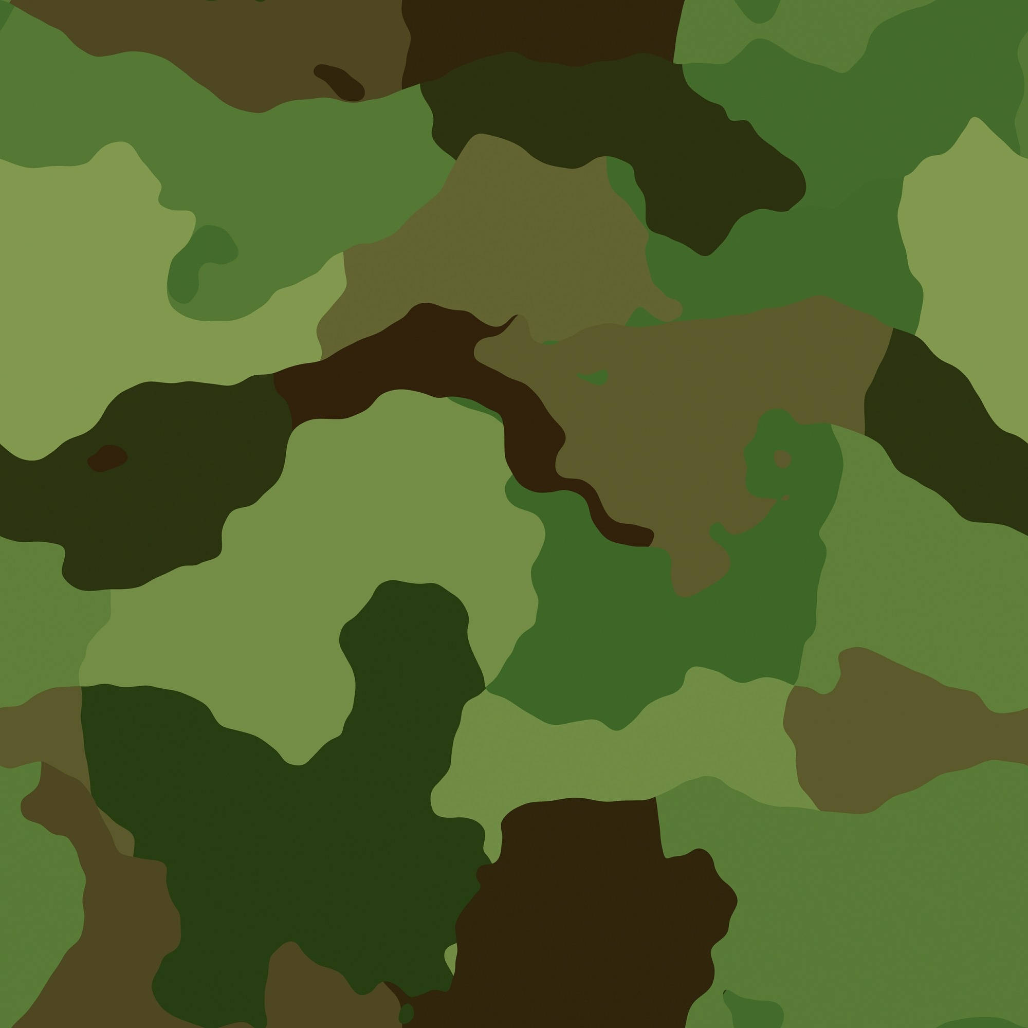 seamless military camouflage, irregular green brown and dark patches, forest environments, Full HD Desktop Wallpaper