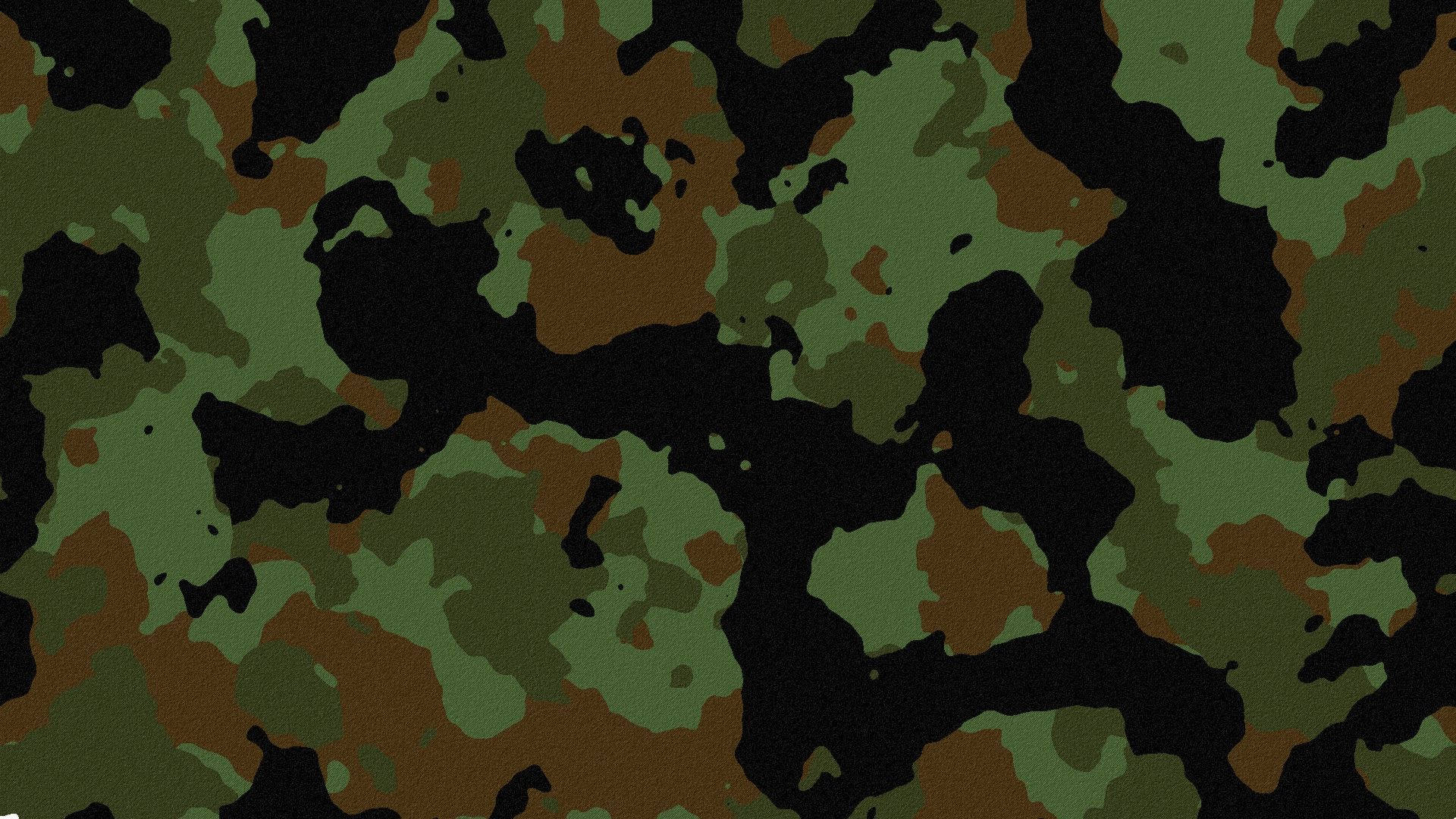 military camouflage pattern, green, brown, Full HD Desktop Wallpaper
