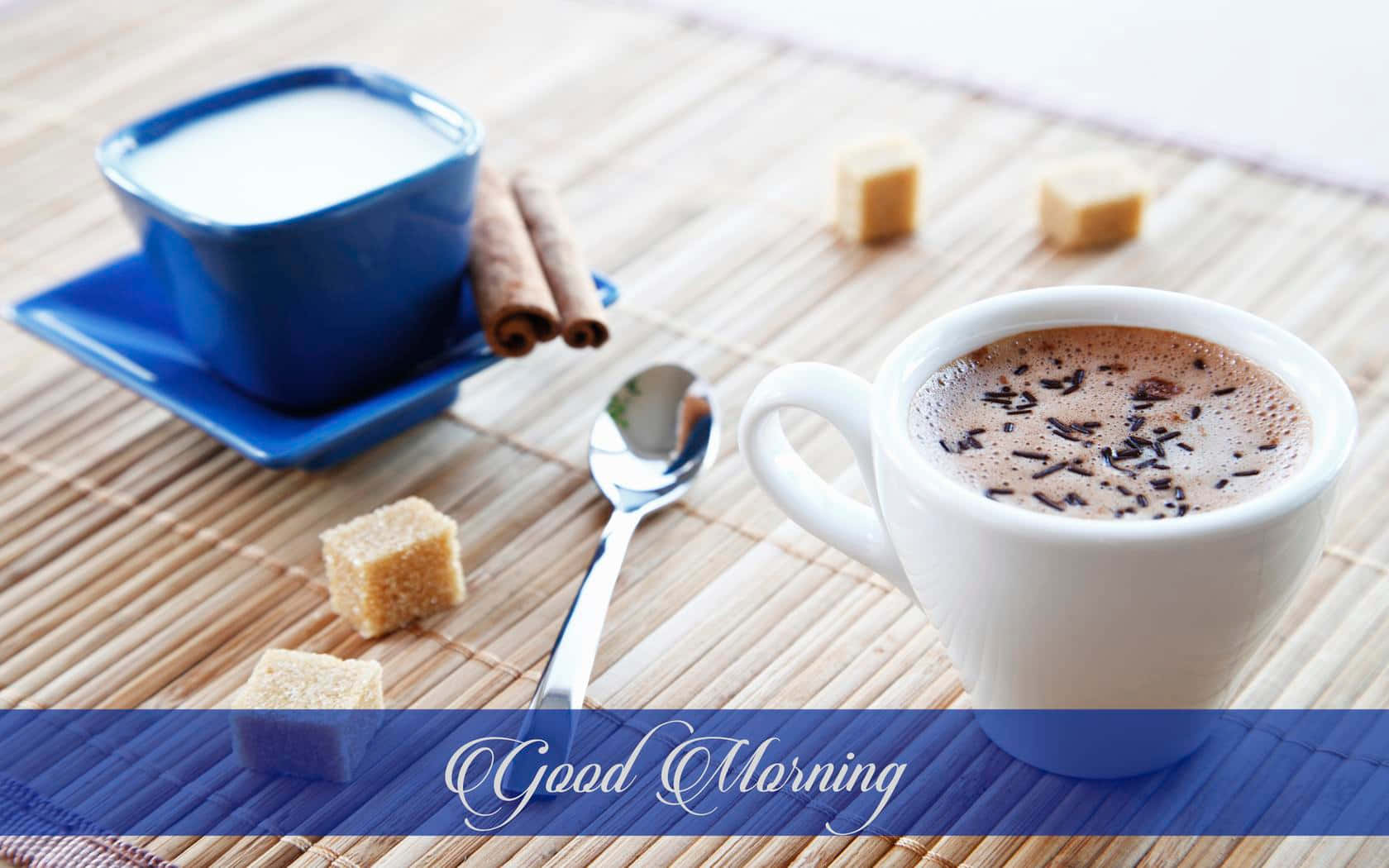 Milk And Coffee, cocoa, cinnamon, HD Desktop Wallpaper
