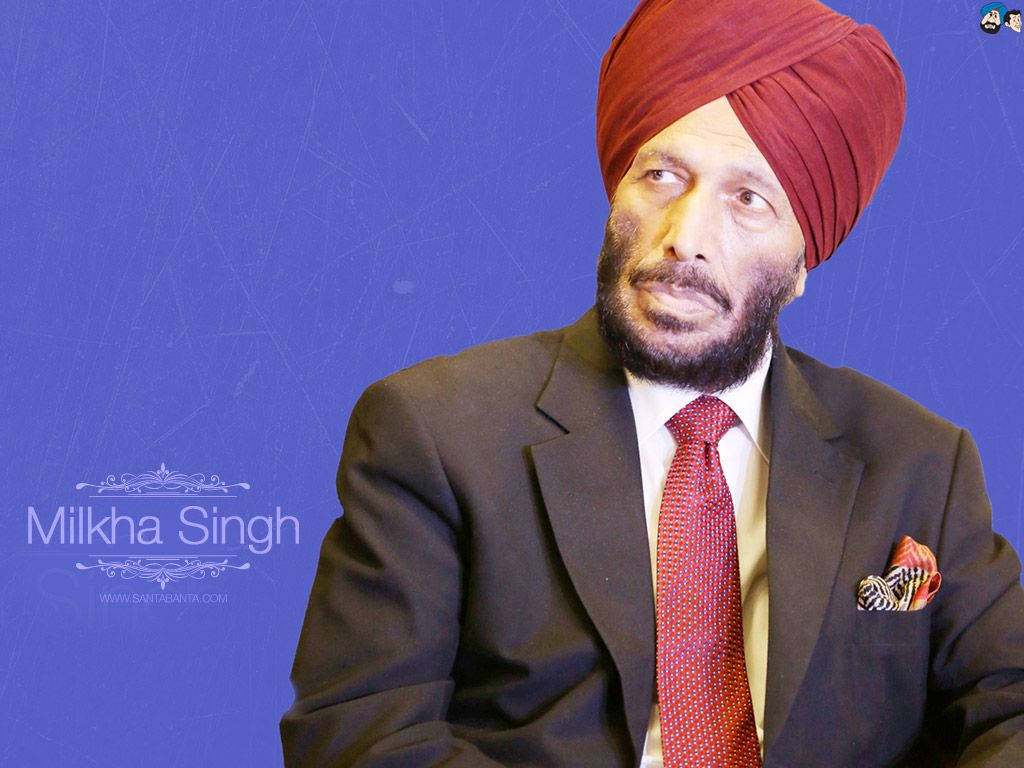 Milkha Singh, turban, tux, SD Desktop Wallpaper