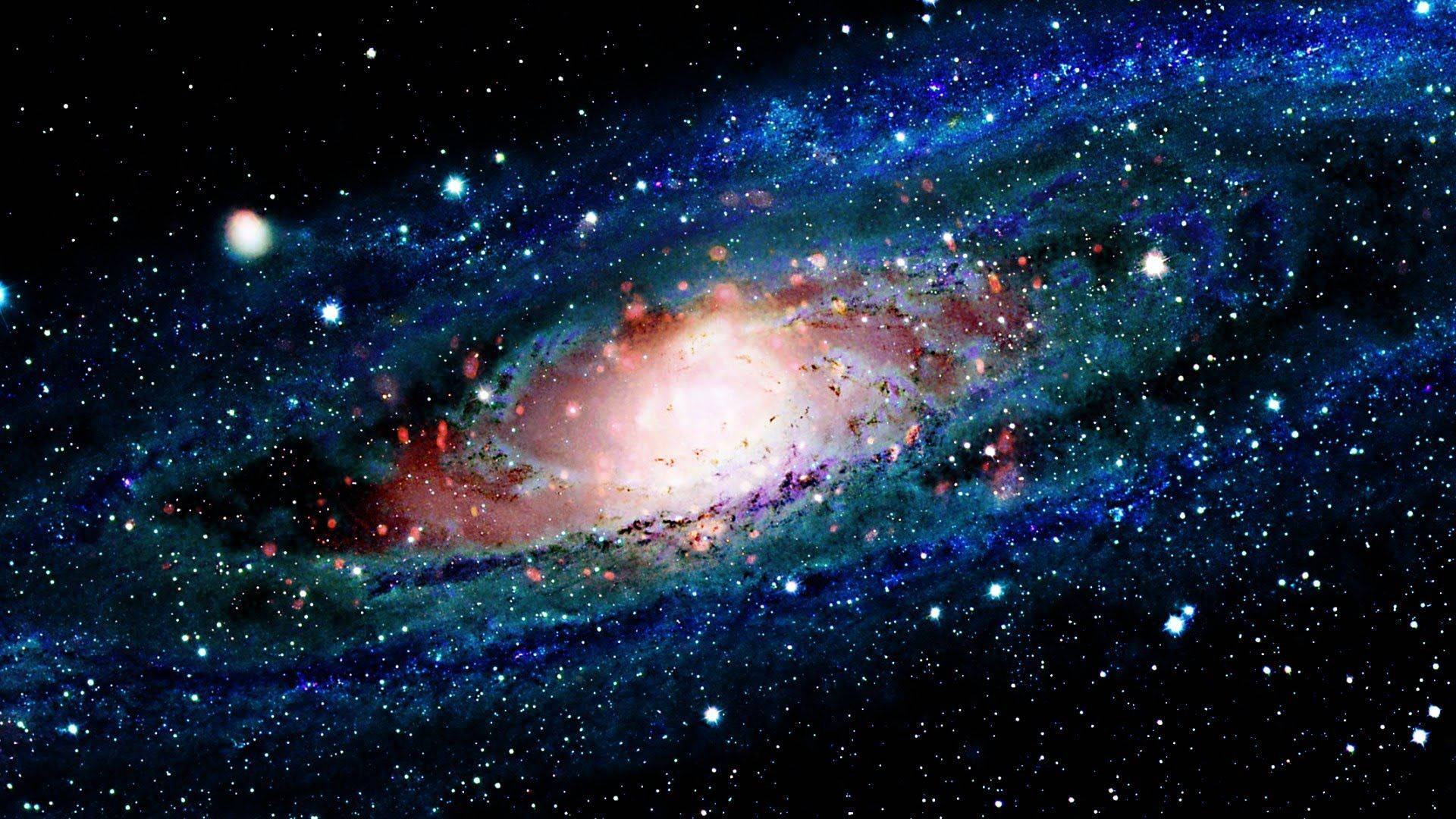 4K Ultra HD, galaxy, Milky Way, Full HD Desktop Wallpaper