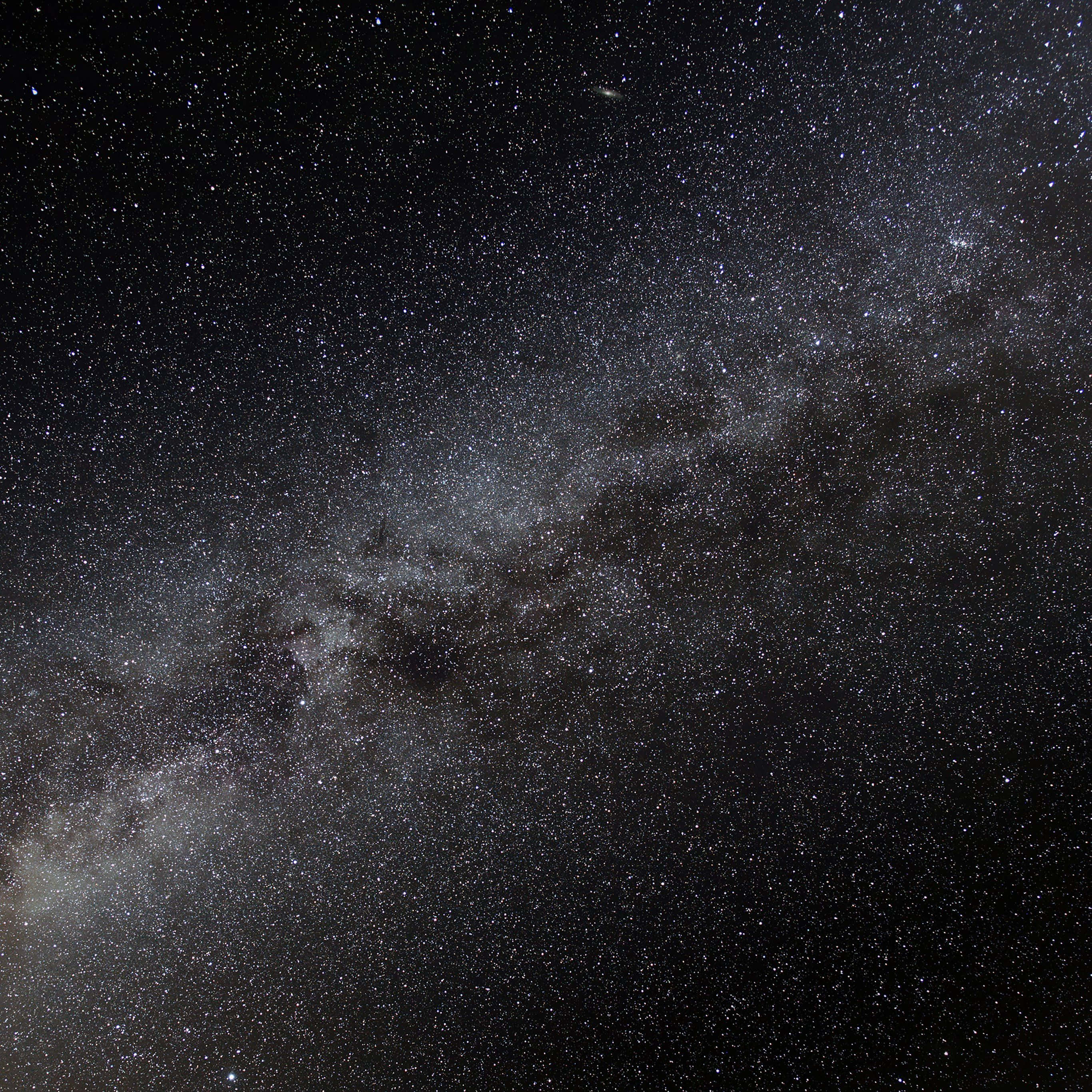 Milky Way, night sky, twinkling stars, 2K Desktop Wallpaper