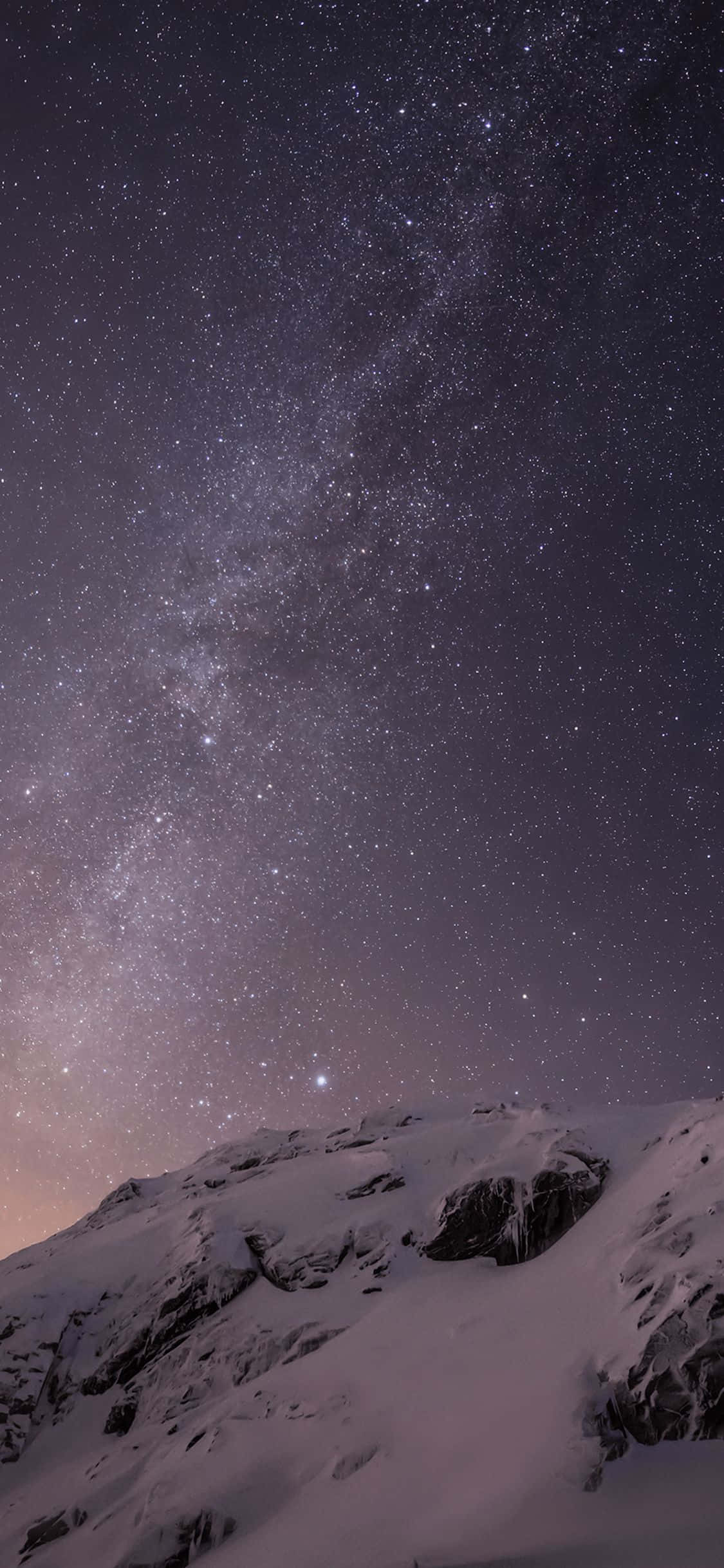 iPhone Classic, Milky Way, starfield, Full HD Phone Wallpaper