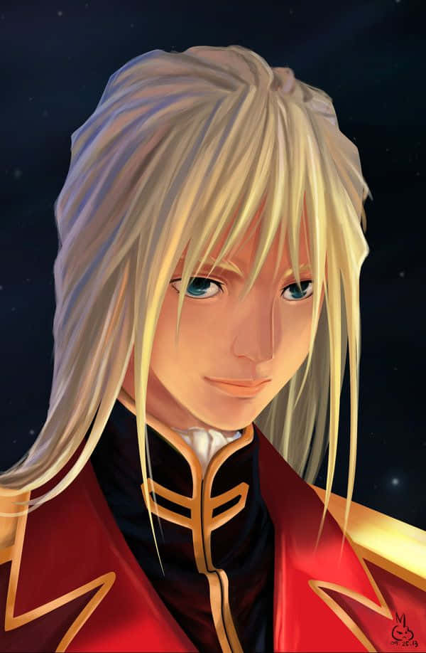 Milliardo Peacecraft, blonde-haired, blue eyes, SD Phone Wallpaper