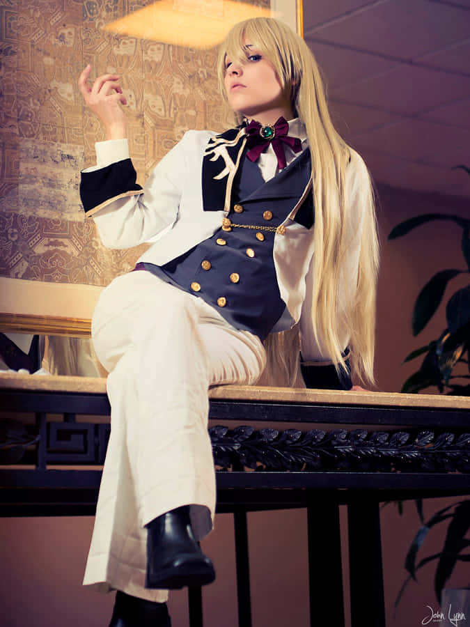 Milliardo Peacecraft, 675 x 900, long blonde hair, SD Phone Wallpaper