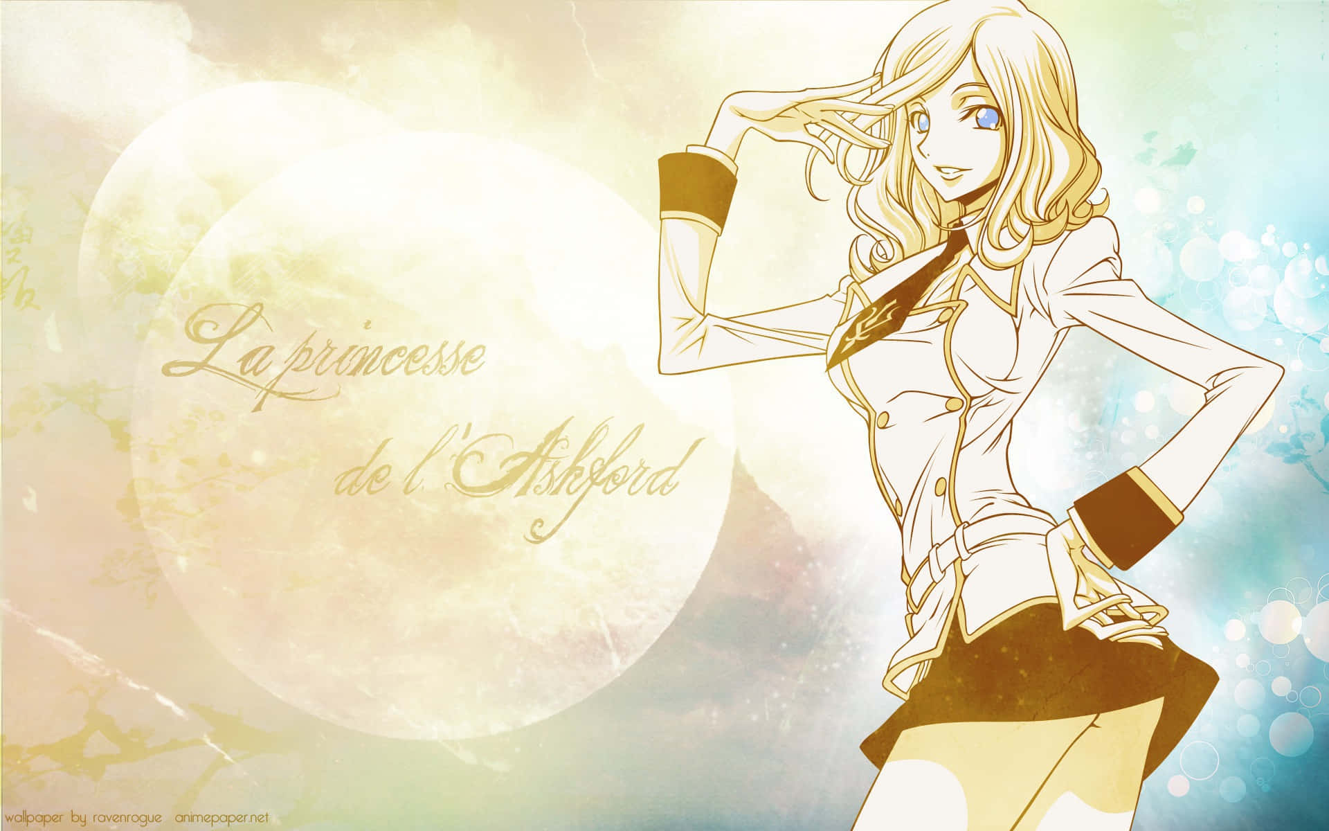 Milly Ashford, blonde hair, blue eyes, Full HD Desktop Wallpaper