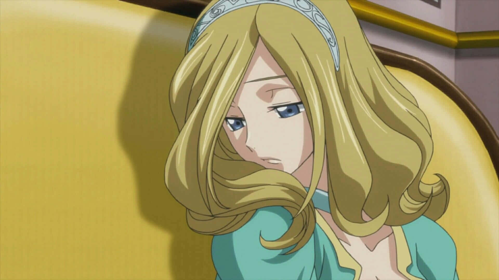 Milly Ashford, blonde anime girl, blue eyes, Full HD Desktop Wallpaper