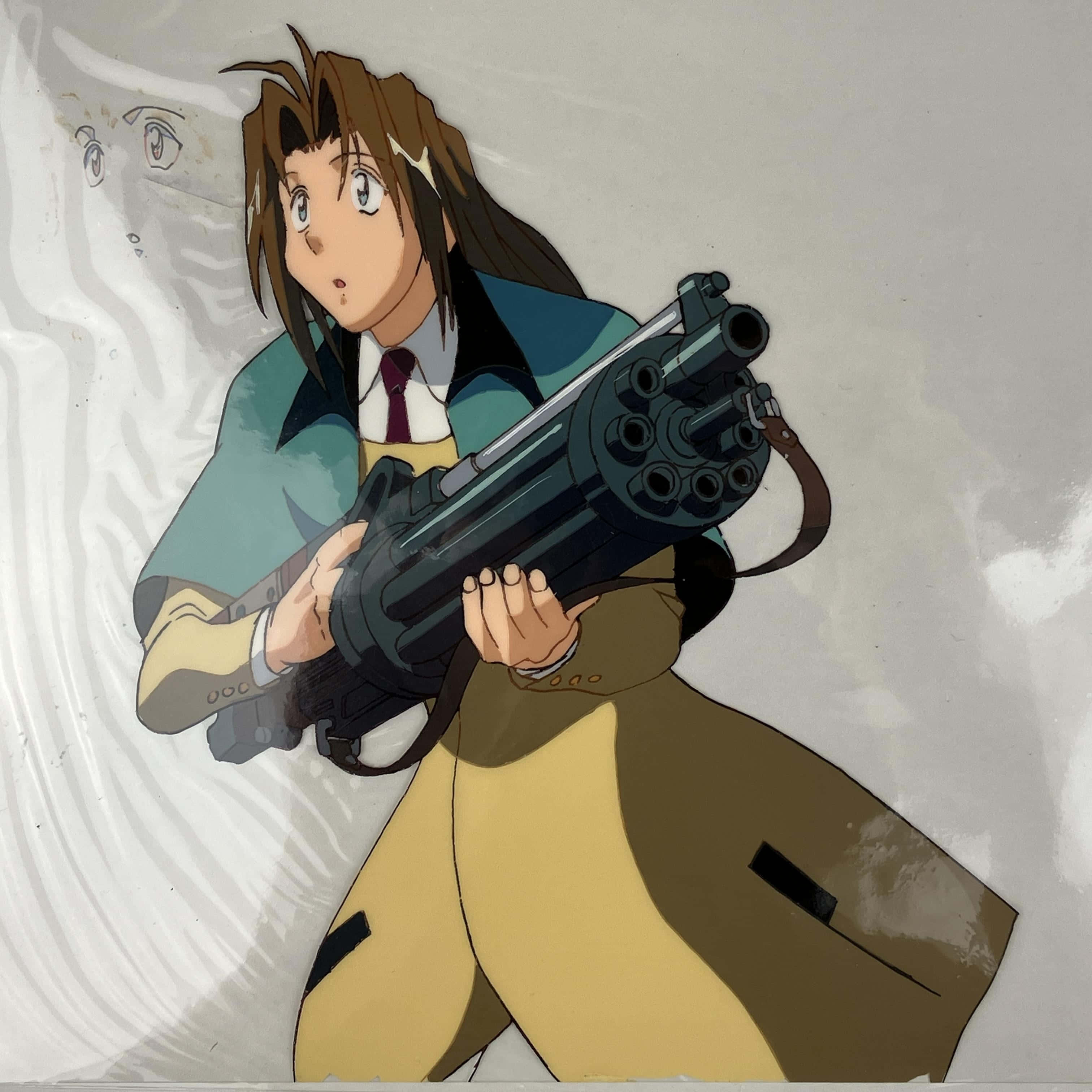 Milly Thompson, anime girl, school uniform, 2K Desktop Wallpaper