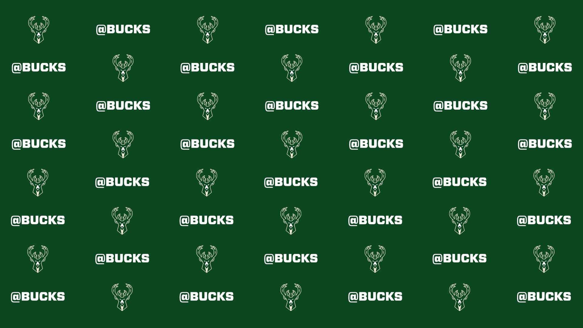 Milwaukee Bucks, white Milwaukee Bucks logos, dark green background, Full HD Desktop Wallpaper