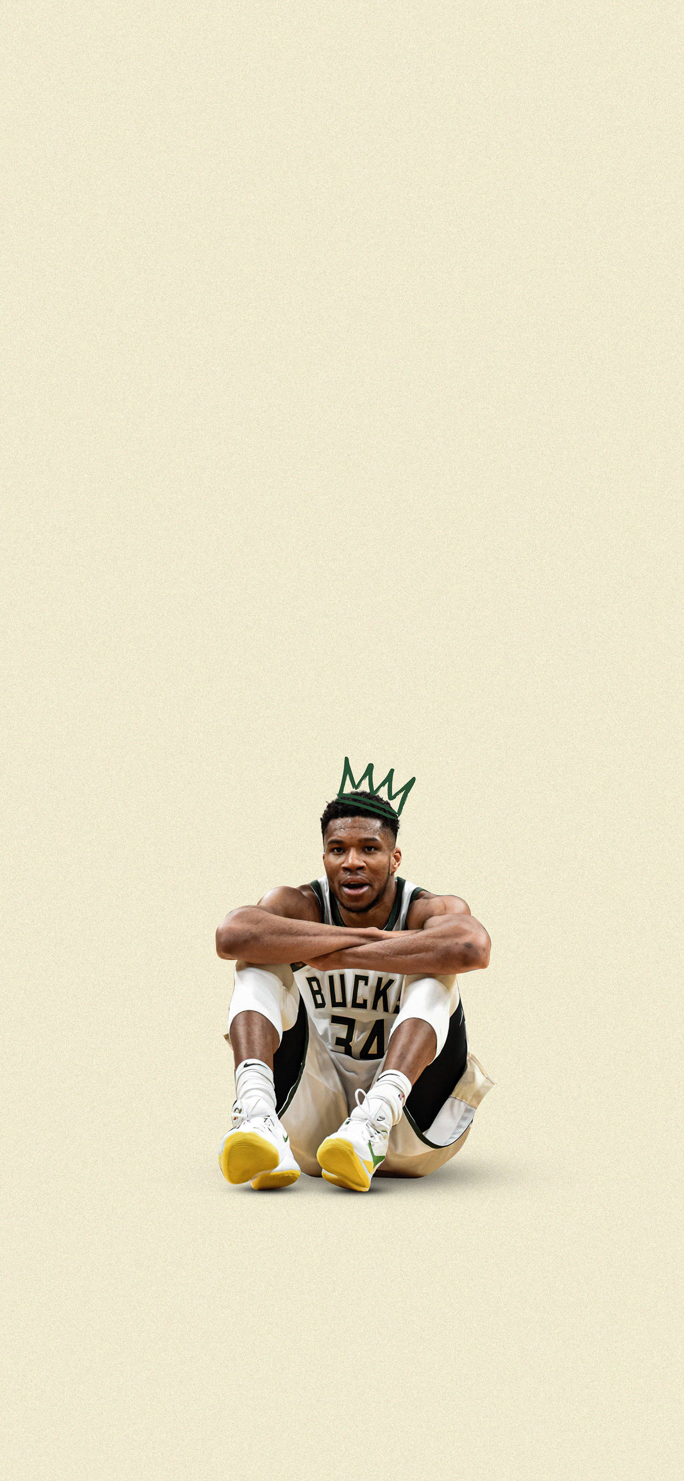 Milwaukee Bucks, Bucks jersey, green crown, 2K Phone Wallpaper