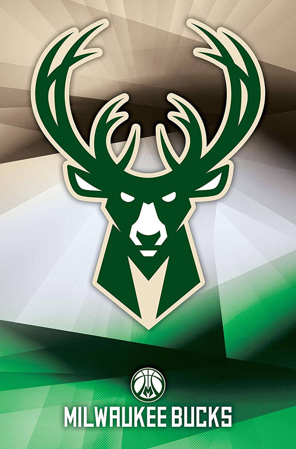 Milwaukee Bucks, green, white, HD Phone Wallpaper