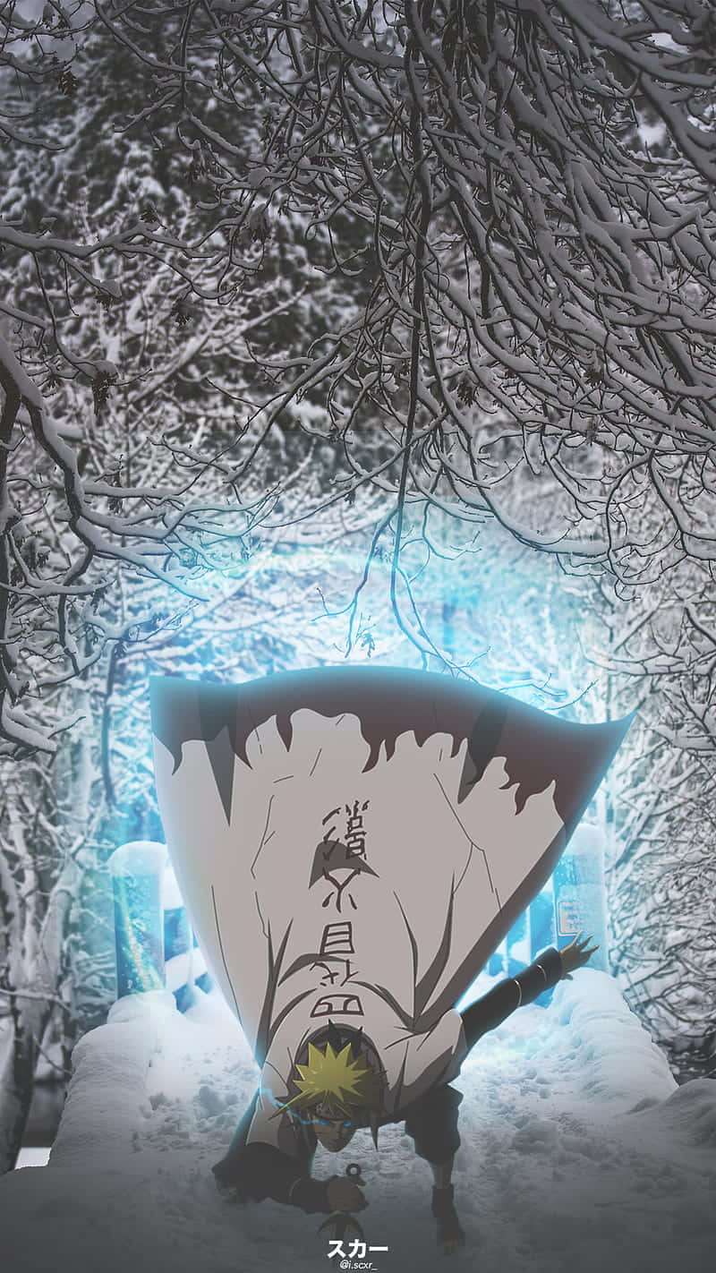 Minato iPhone, ninja, spiky blonde hair, HD Phone Wallpaper