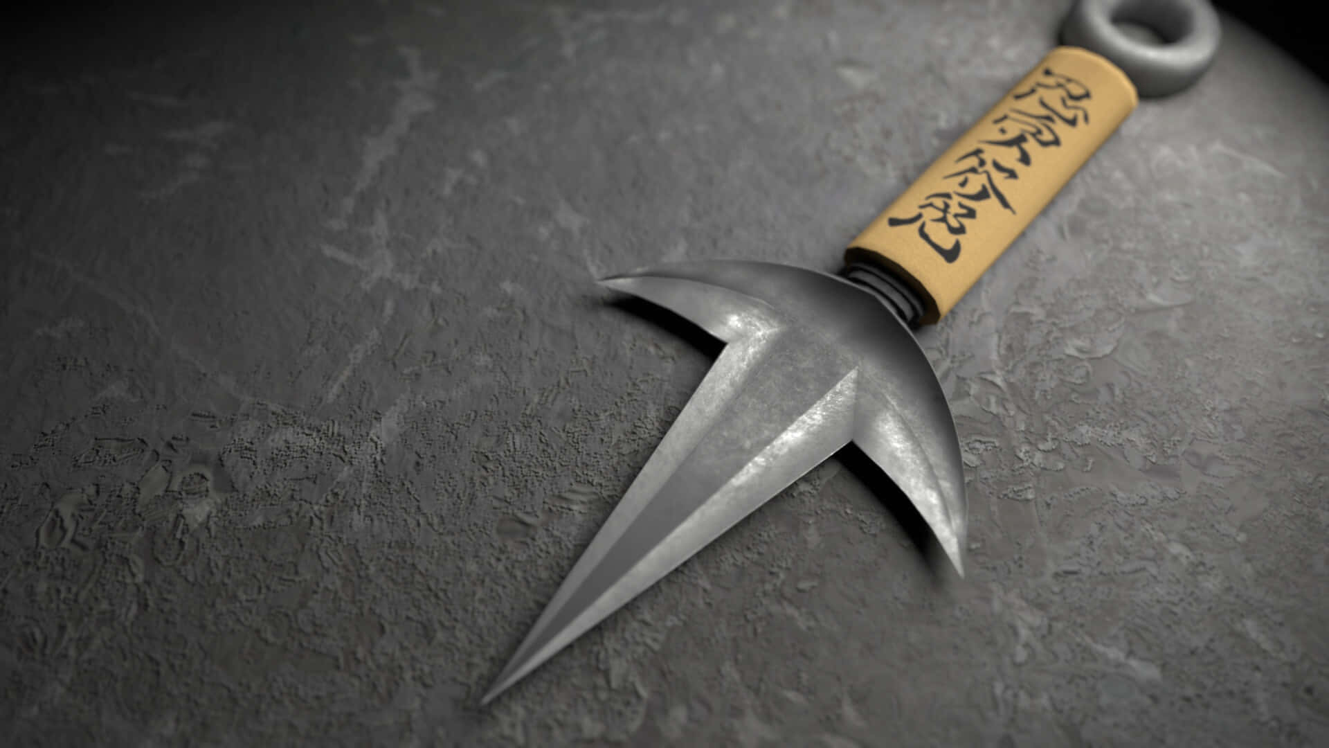 Minato, kunai, metallic shuriken, Full HD Desktop Wallpaper