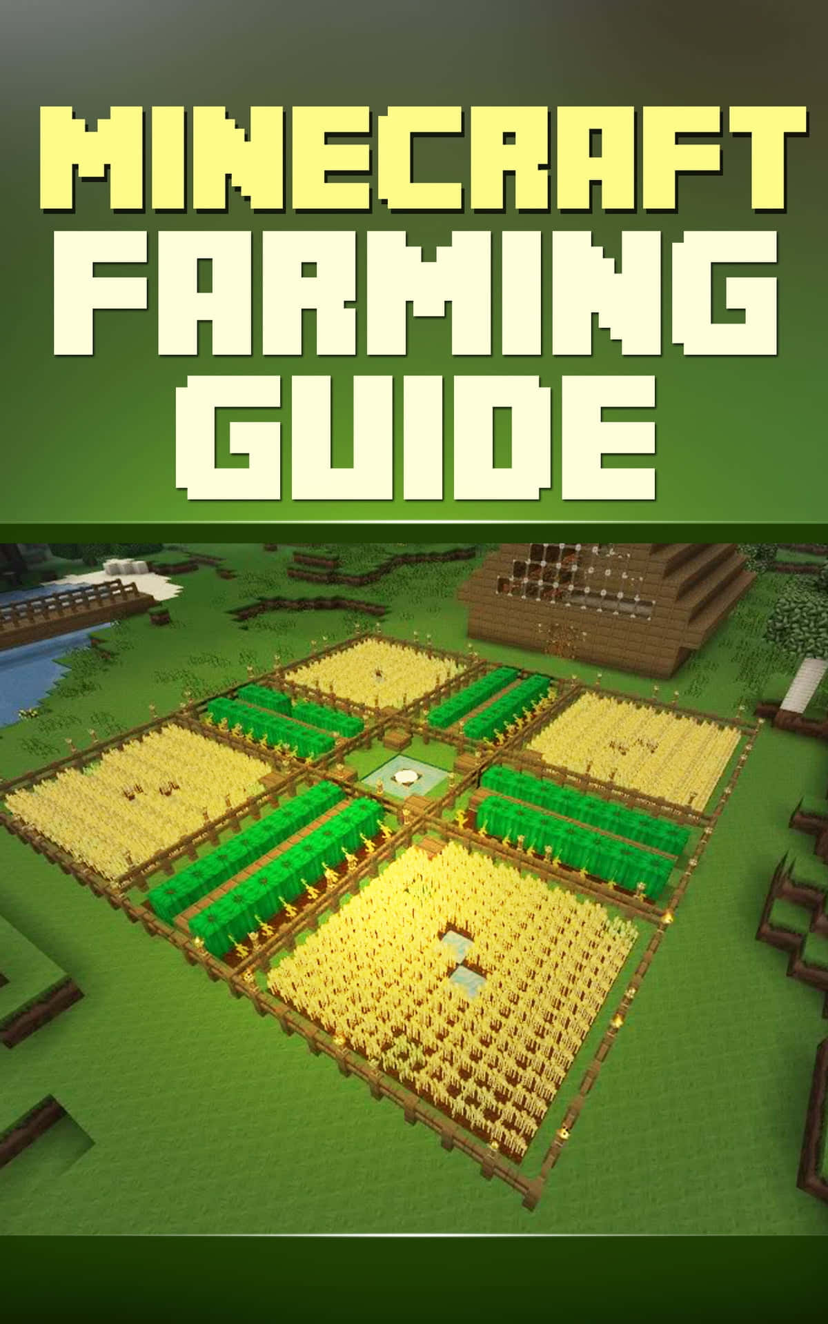 Minecraft, wheat, crops, HD Phone Wallpaper