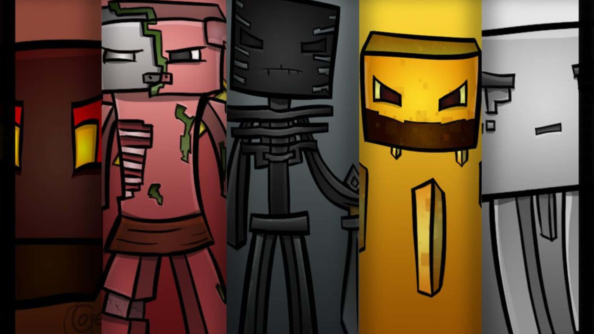 Minecraft, Blaze, 1920 x 1080, Full HD Desktop Wallpaper