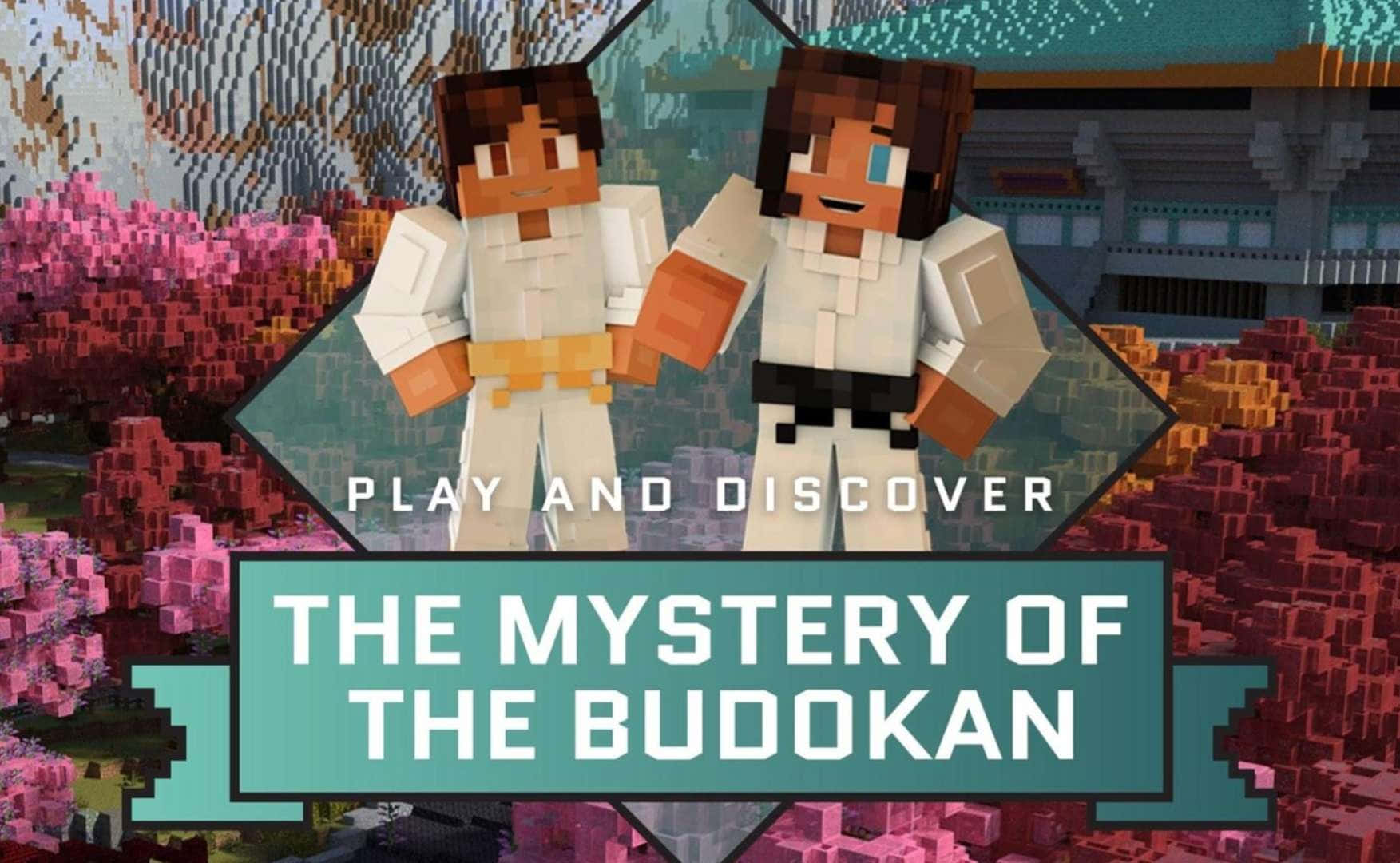 Minecraft Education Edition, pixelated Minecraft characters, vibrant blocky landscape, HD Desktop Wallpaper