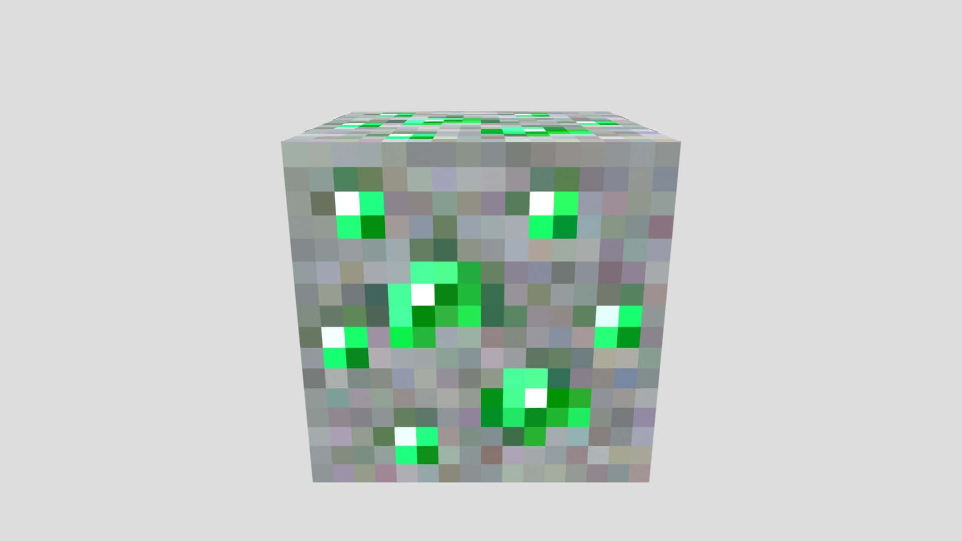 Minecraft, emeralds, creeper block, Full HD Desktop Wallpaper