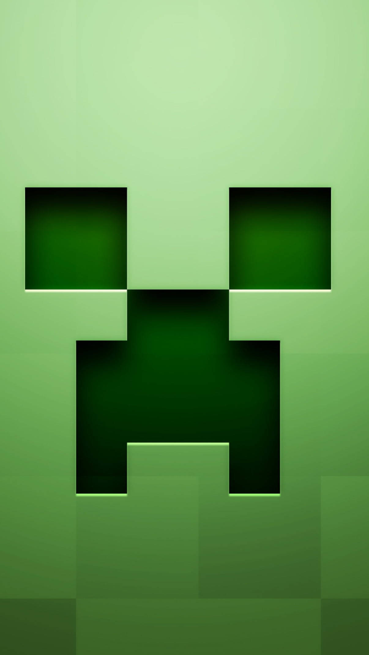 green creeper, Minecraft, pixelated, Full HD Phone Wallpaper