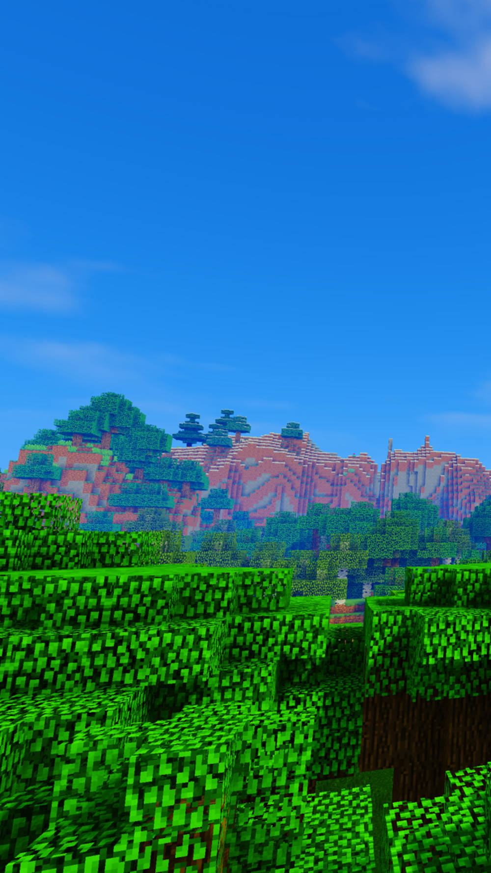 Minecraft, green, nature, HD Phone Wallpaper